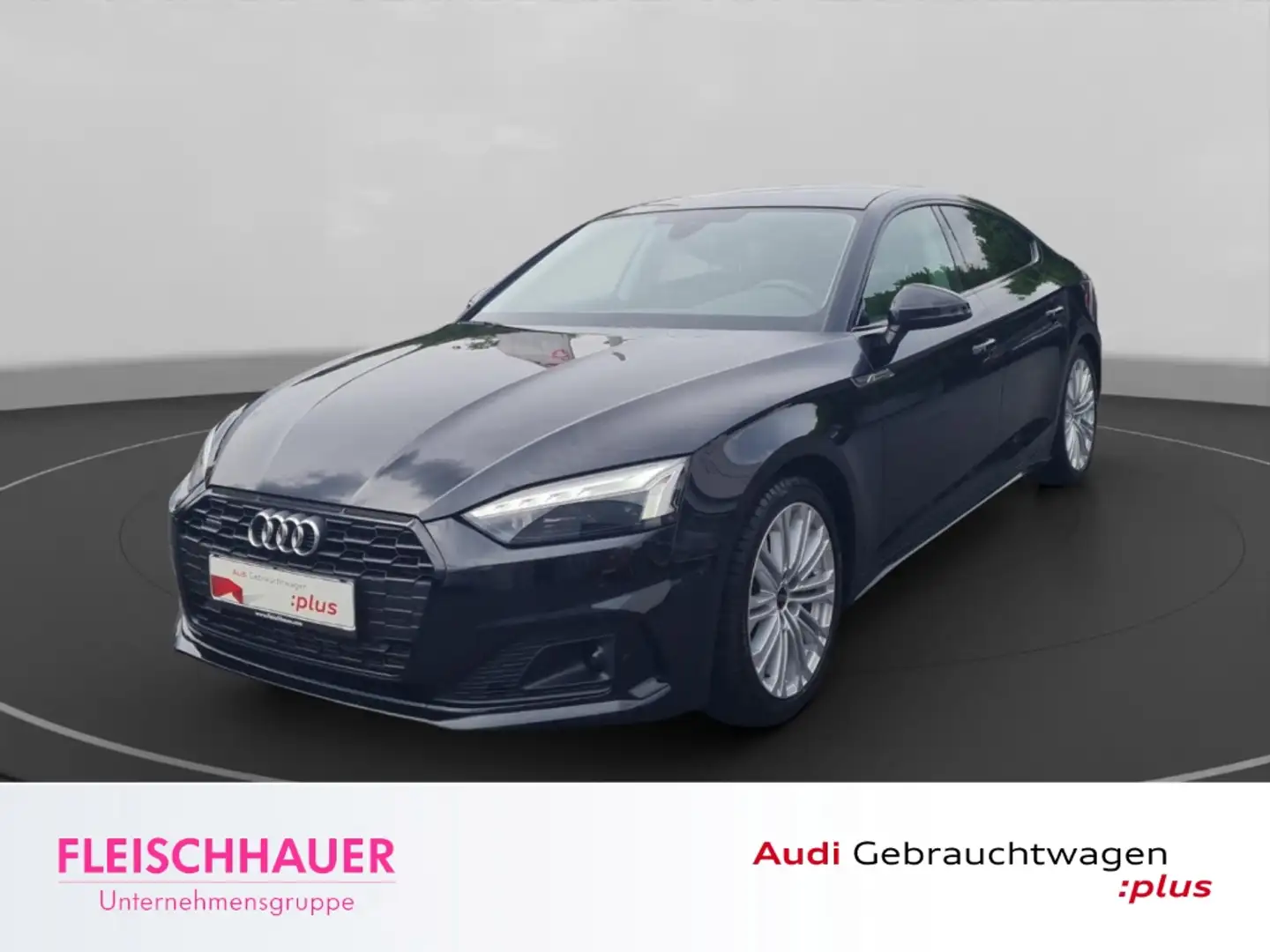 Audi A5 Sportback 45 TFSI quattro advanced Pano+Matrix+Car Schwarz - 1