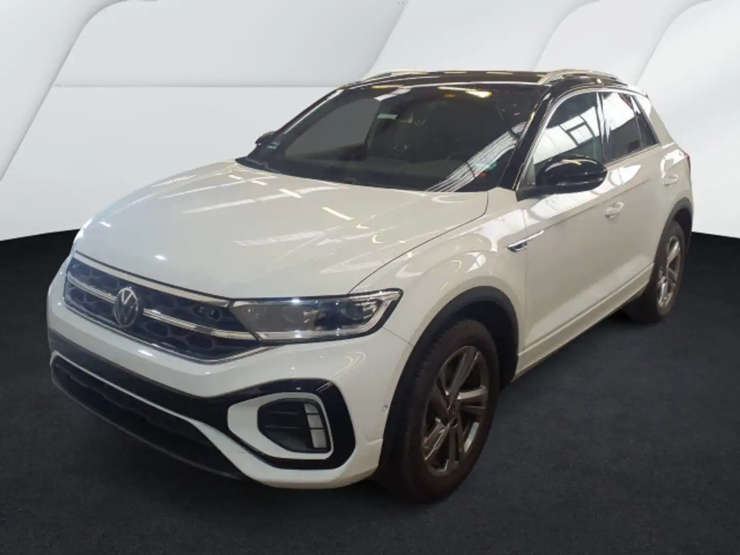 Volkswagen T-Roc R-LINE 1.5 TSI DSG LED+ NAV AHK KAM 17" Weiß - 2