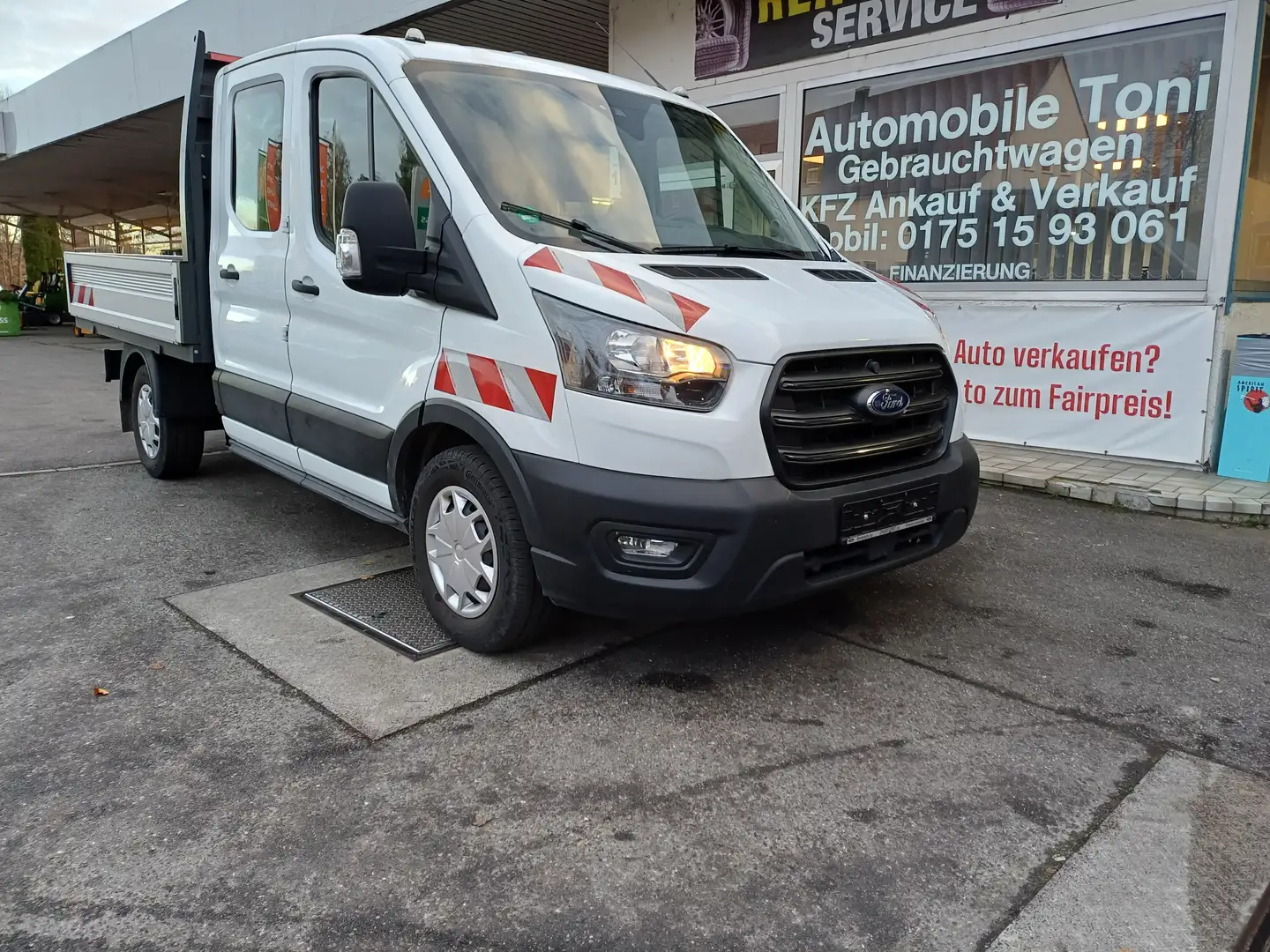 Ford Transit 350 L2 Doppelkabine Trend Weiß - 1