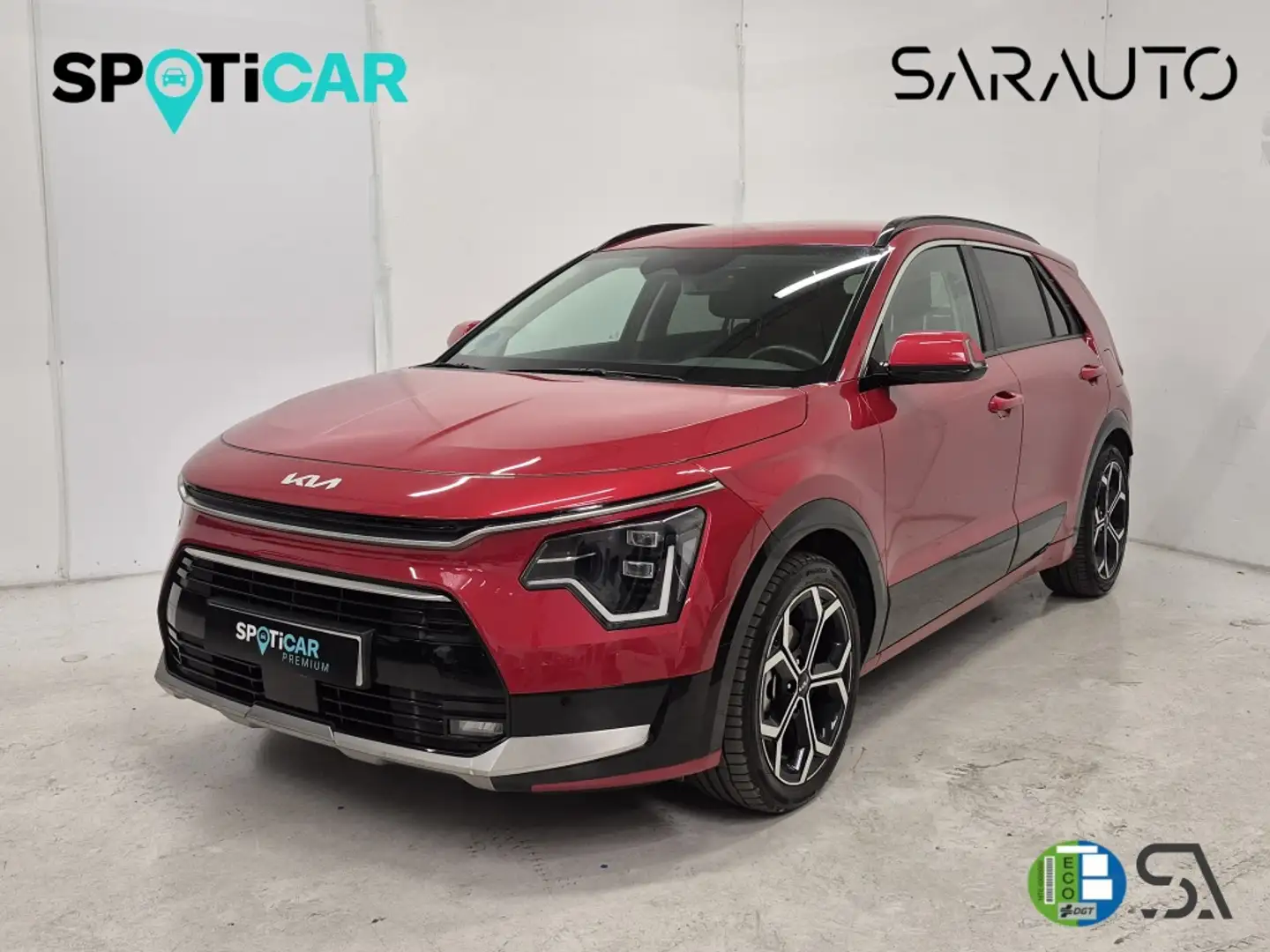 Kia Niro 1.6 HEV Emotion 141 Rojo - 1