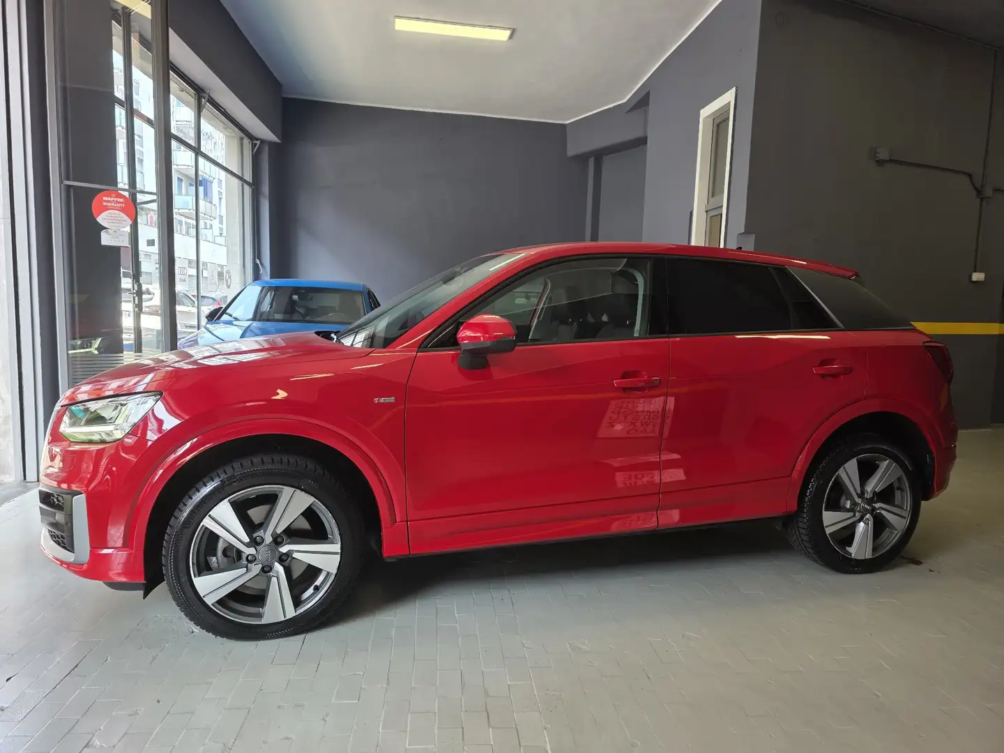 Audi Q2 QUATTRO S-LINE 2.0 TDI 150 CV EDITION S-TRONIC Rosso - 2