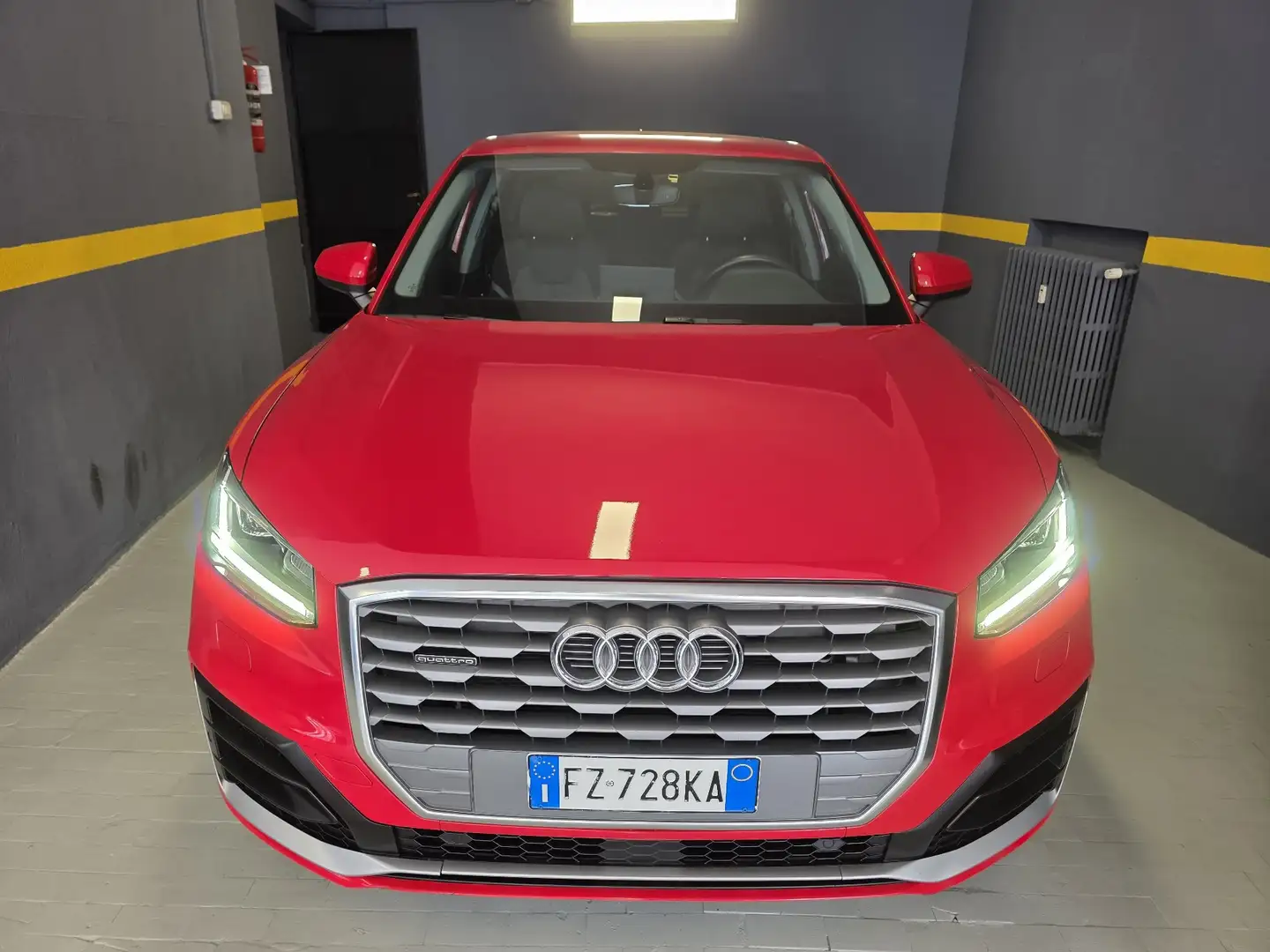 Audi Q2 QUATTRO S-LINE 2.0 TDI 150 CV EDITION S-TRONIC Rosso - 1