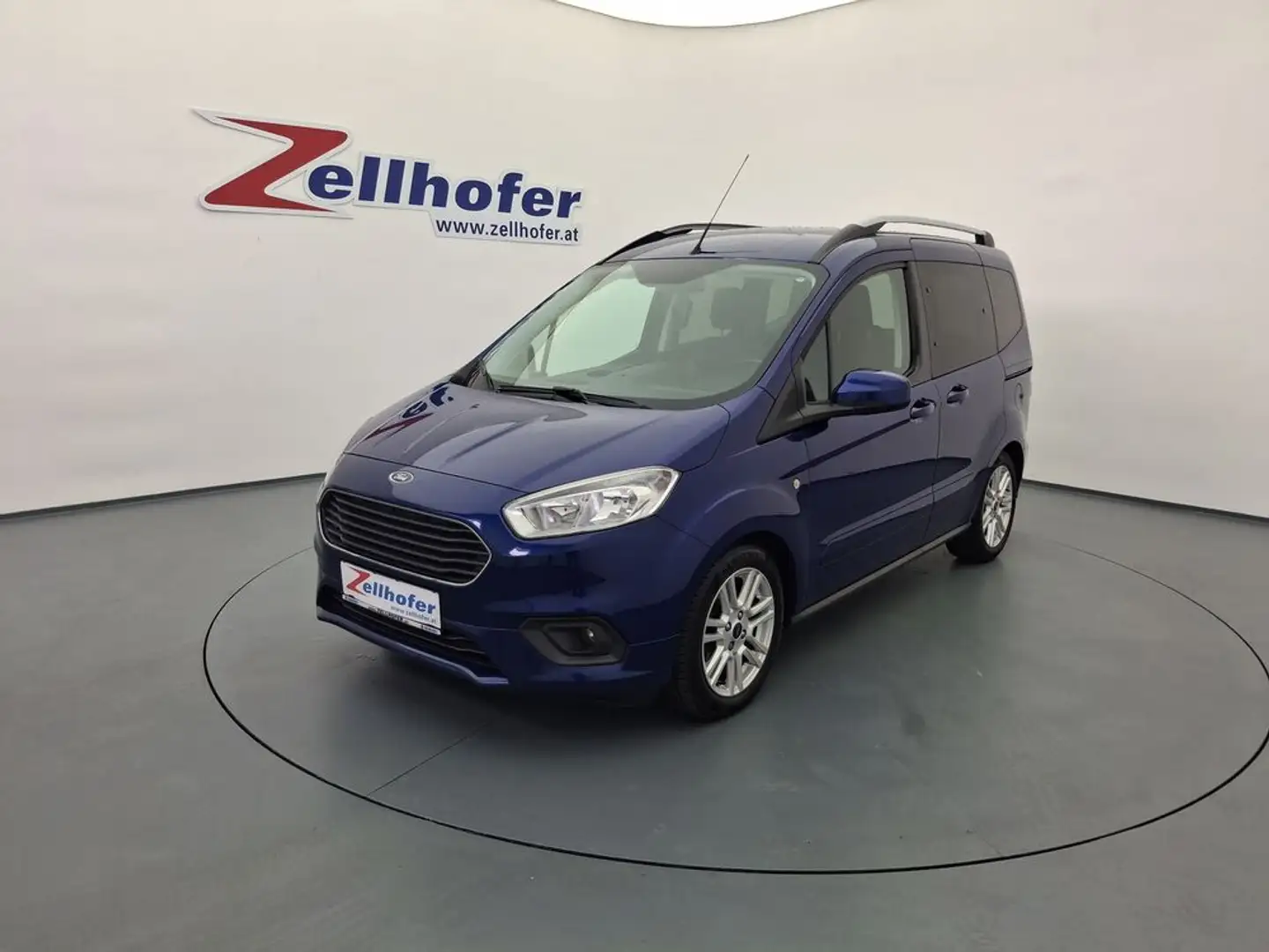 Ford Tourneo Courier 1,0 EcoBoost Titanium Blau - 1