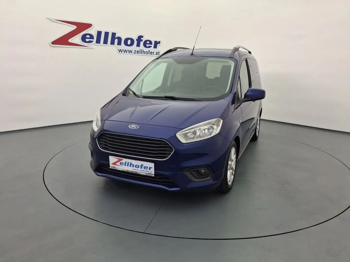Ford Tourneo Courier 1,0 EcoBoost Titanium Blau - 2