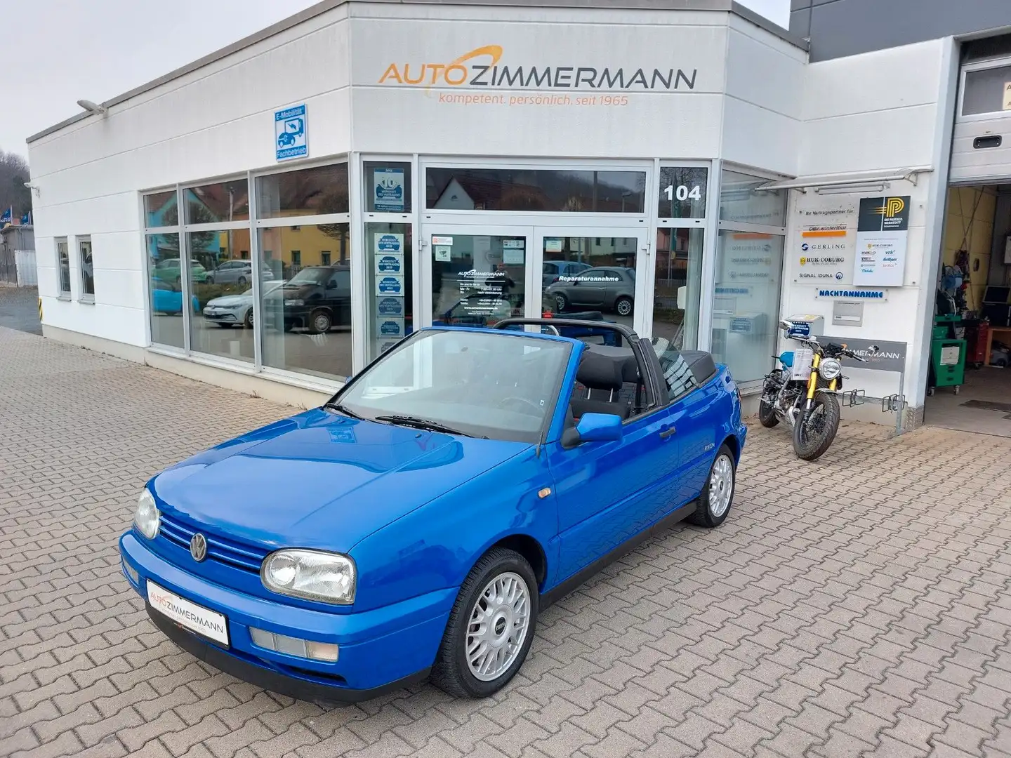 Volkswagen Golf 1.6 Joker el. Verdeck, el. Fh, Servolenkung Blau - 1