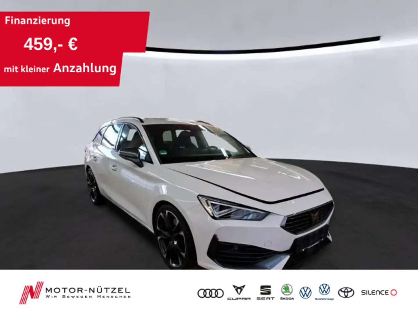 CUPRA Leon ST VZ 2.0 TSI 4DRIVE MATRIX+NAVI+AHK+BEATS Weiß - 1