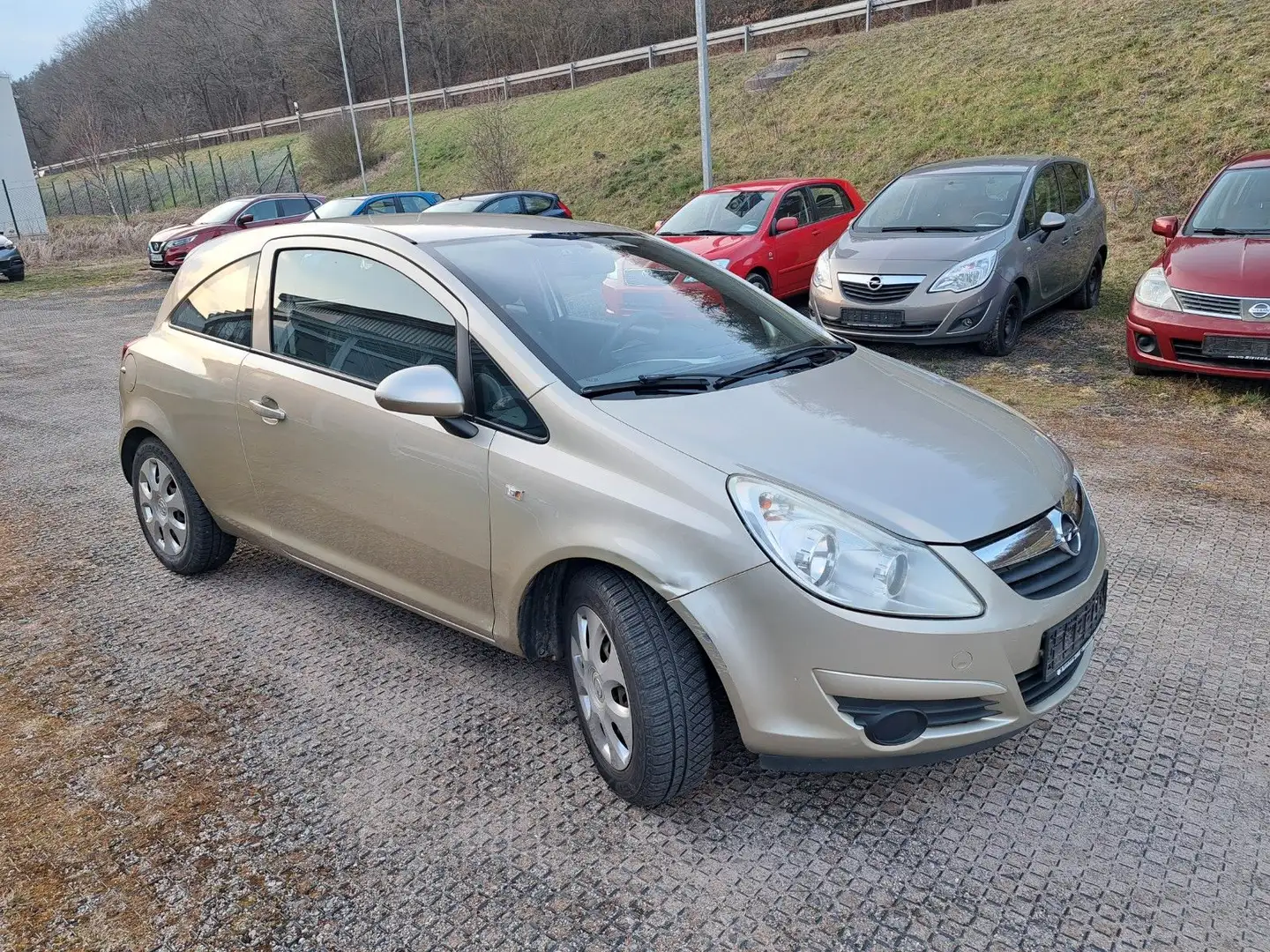 Opel Corsa D Edition Klima Allwetterreifen Silber - 1