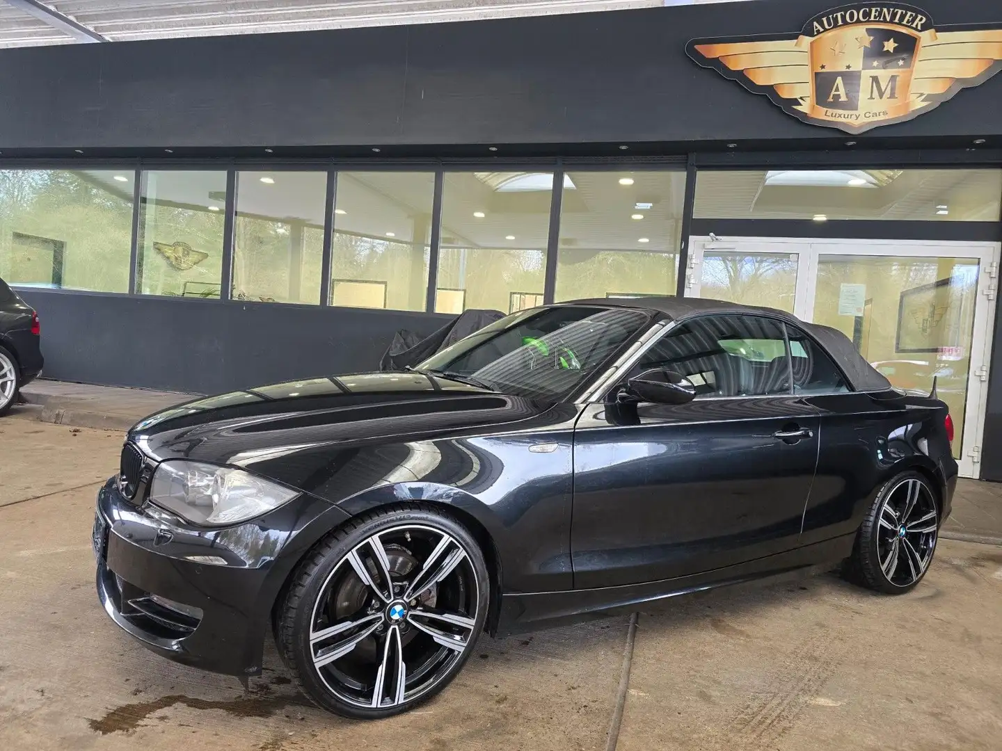 BMW 120 i Cabrio Klima/Leder/Sitzheizung/PDC Noir - 2