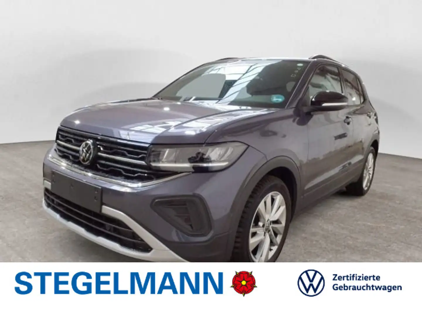 Volkswagen T-Cross 1.0 TSI DSG Goal *AHK*LED*Navi* Grau - 1