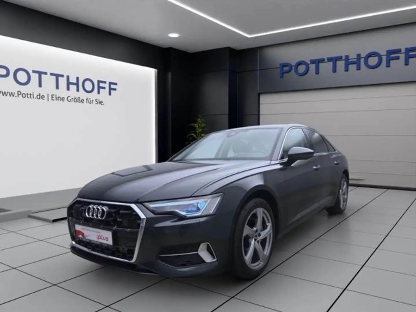 Audi A6 40 TDI Q ADVANCED LM19 MATRIX NAVI HuD Grau - 1