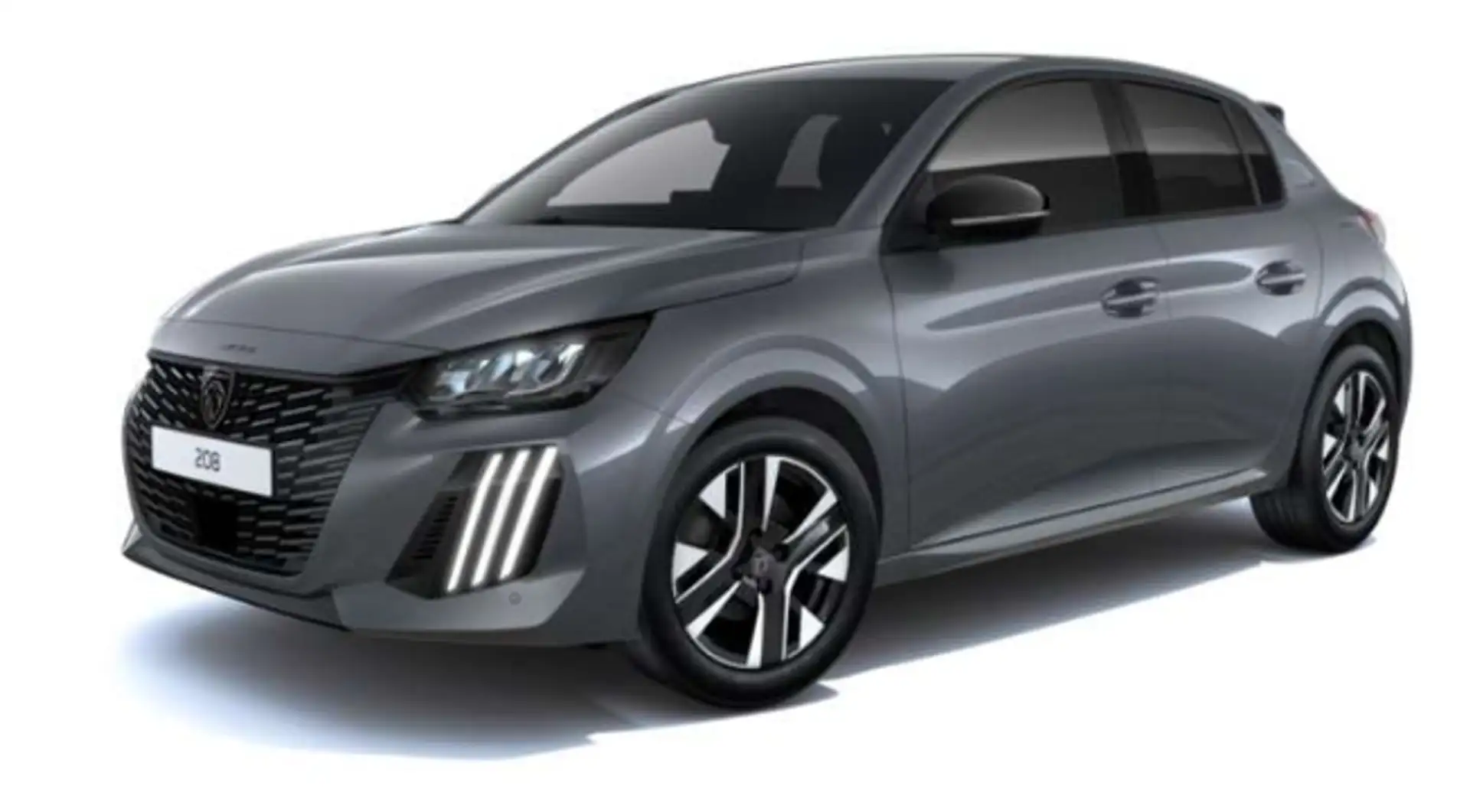 Peugeot 208 Allure Hybrid 100 e-DSC6 **VFW-AKTION** Grau Grau - 2