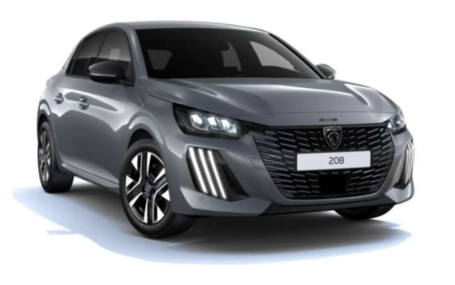 Peugeot 208 Allure Hybrid 100 e-DSC6 **VFW-AKTION** Grau Grau - 1