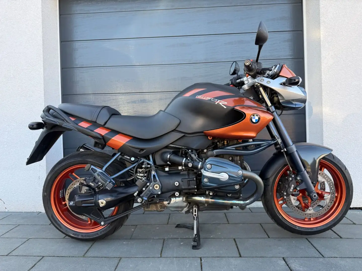 BMW R 1150 R Rockster nur 19552 km TOP Zustand ABS Negro - 1