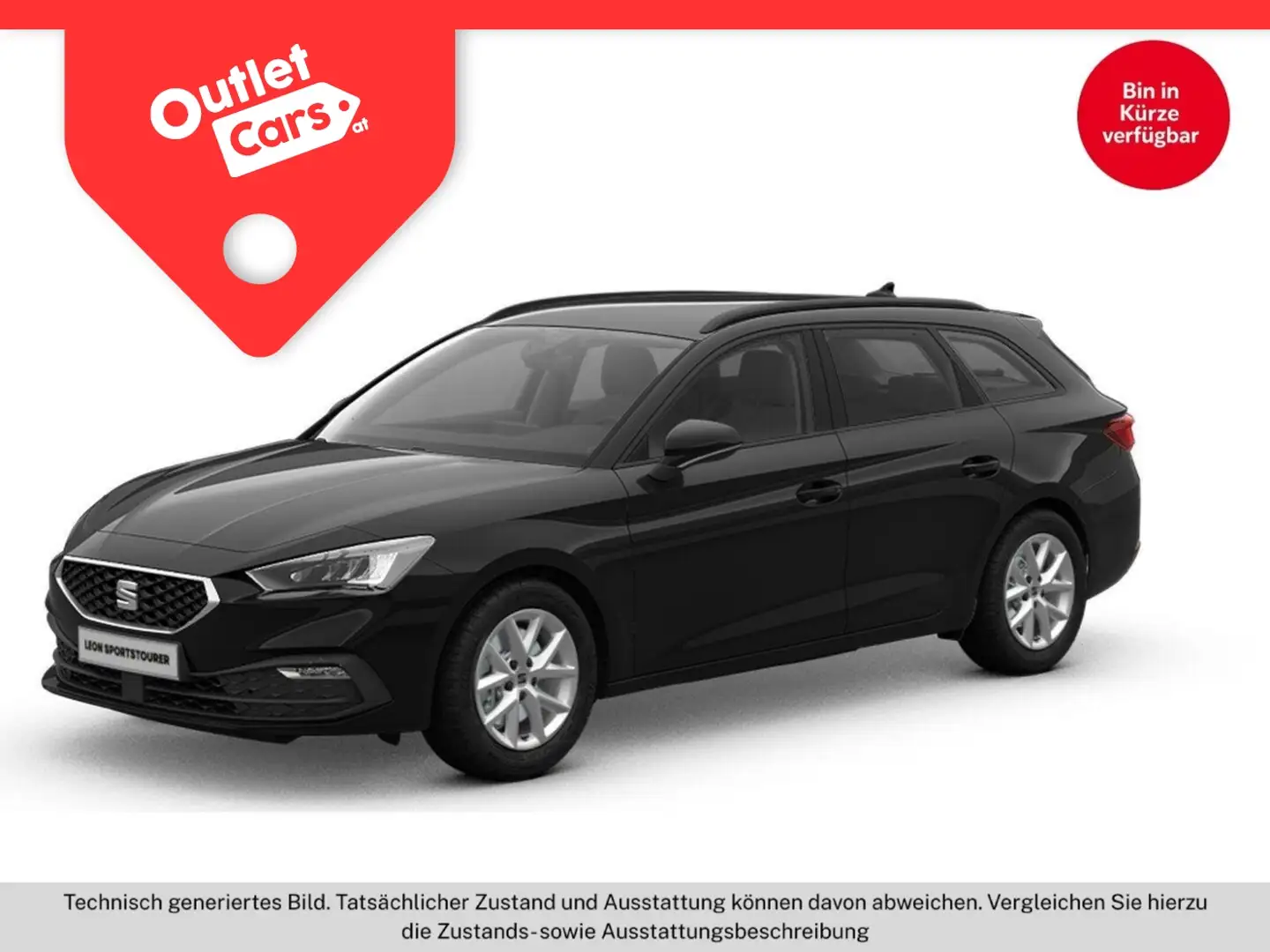 SEAT Leon Sportstourer 1.0 TSI Style ASSIST+LED+LM Schwarz - 1