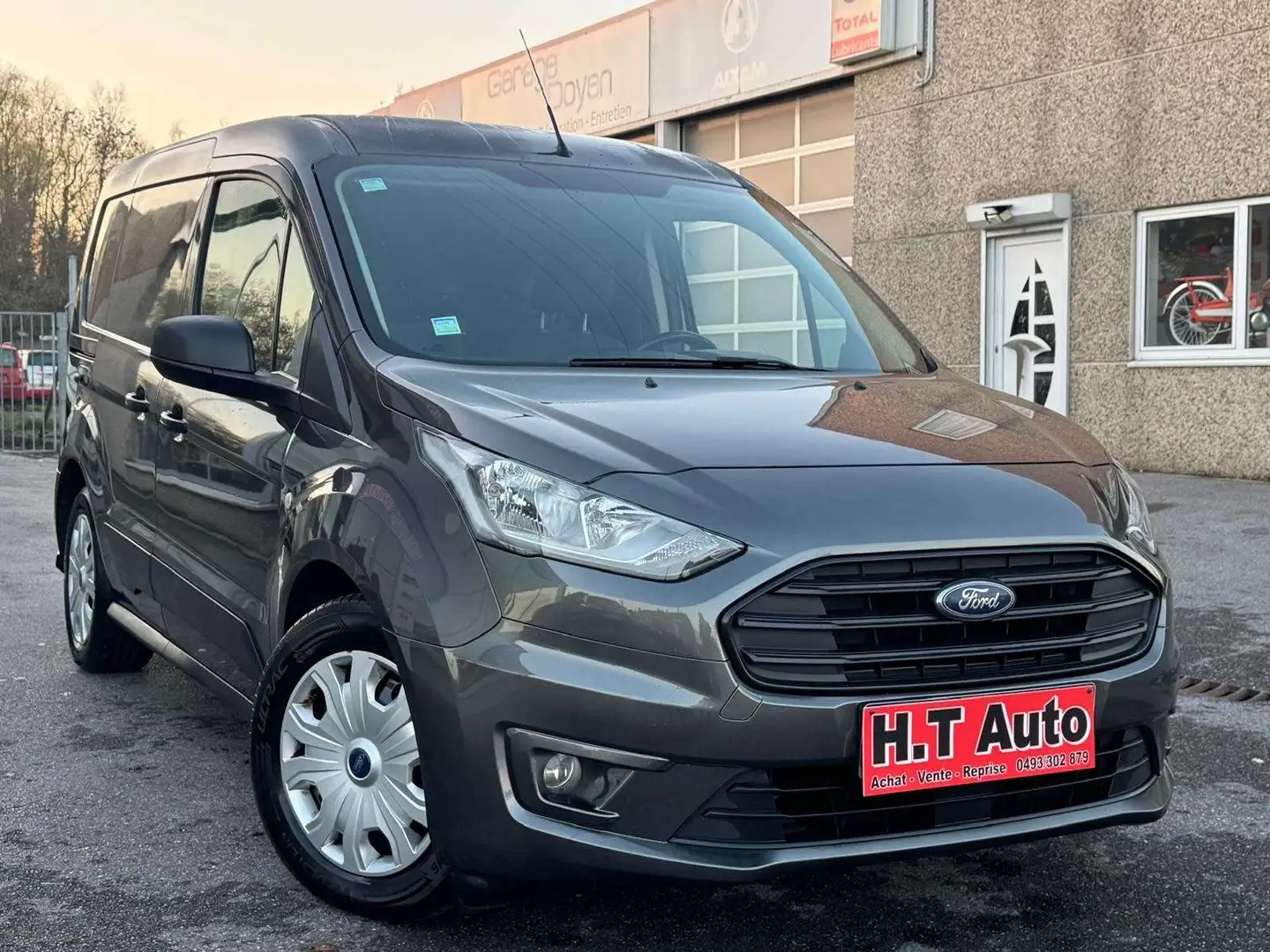 Ford Transit Connect 1.5 TDCi Trend/Euro6d/3 places/Garantie/Airco Gris - 2
