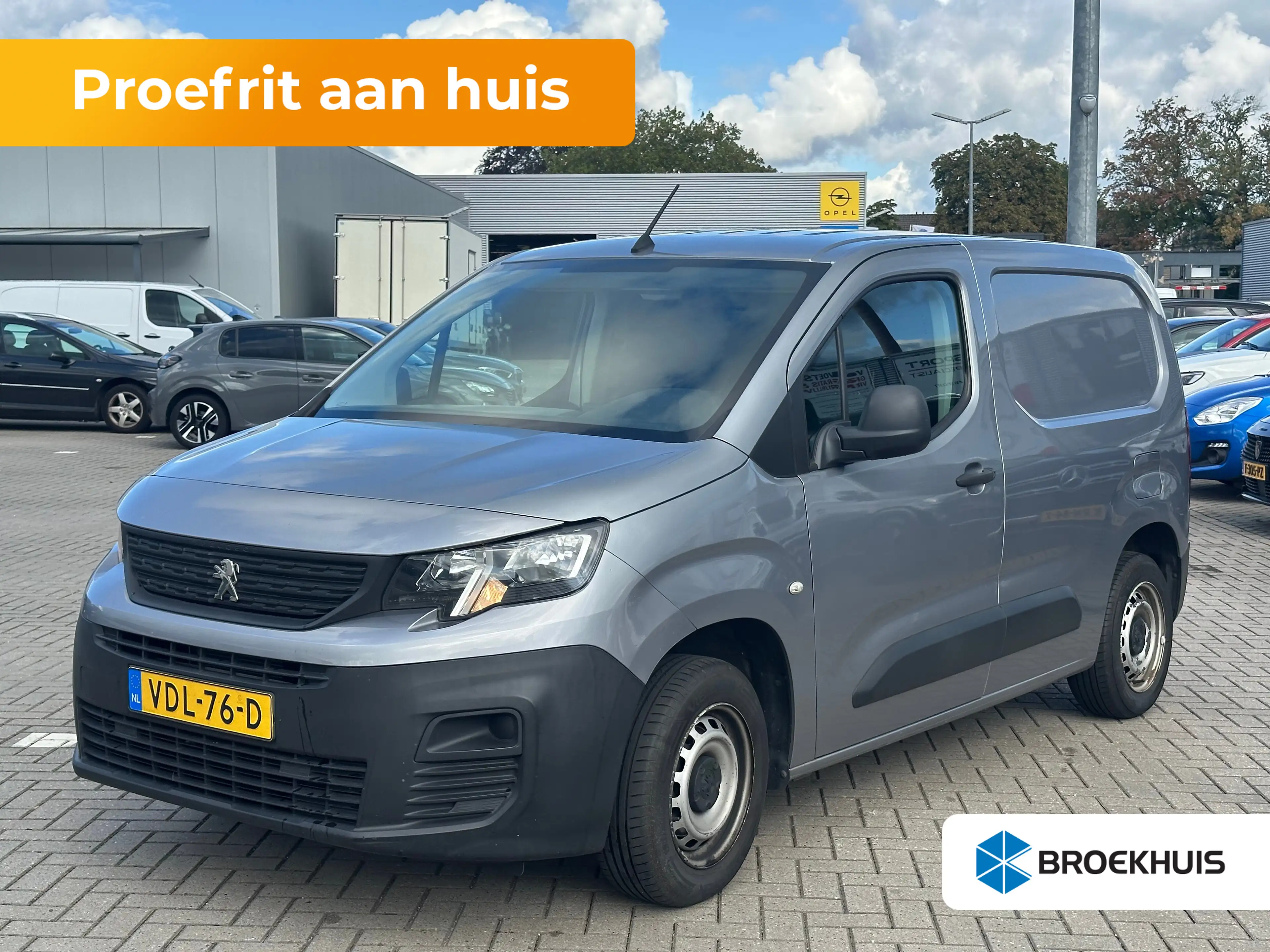 Peugeot Partner 1.5 BlueHDI Pro Trekhaak | Houten Vloer | Airco |