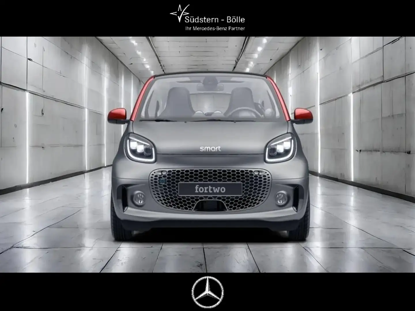 smart forTwo EQ  PASSION+EXCL.+PLUS-PAK.+PANO+KAM.+LED Gri - 2