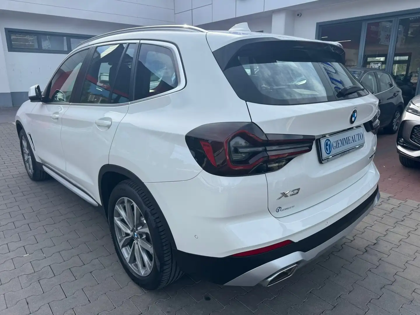 BMW X3 xdrive20d mhev 48V auto Blanc - 2