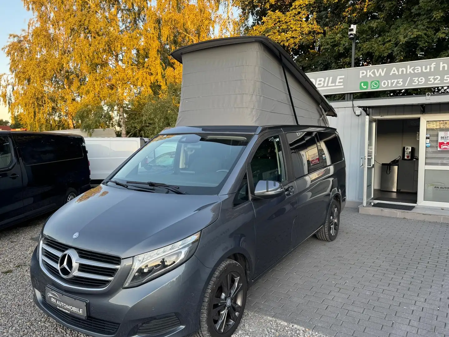 Mercedes-Benz Marco Polo 250 Küche AHK  LED Scheckheftgepflegt Grau - 1