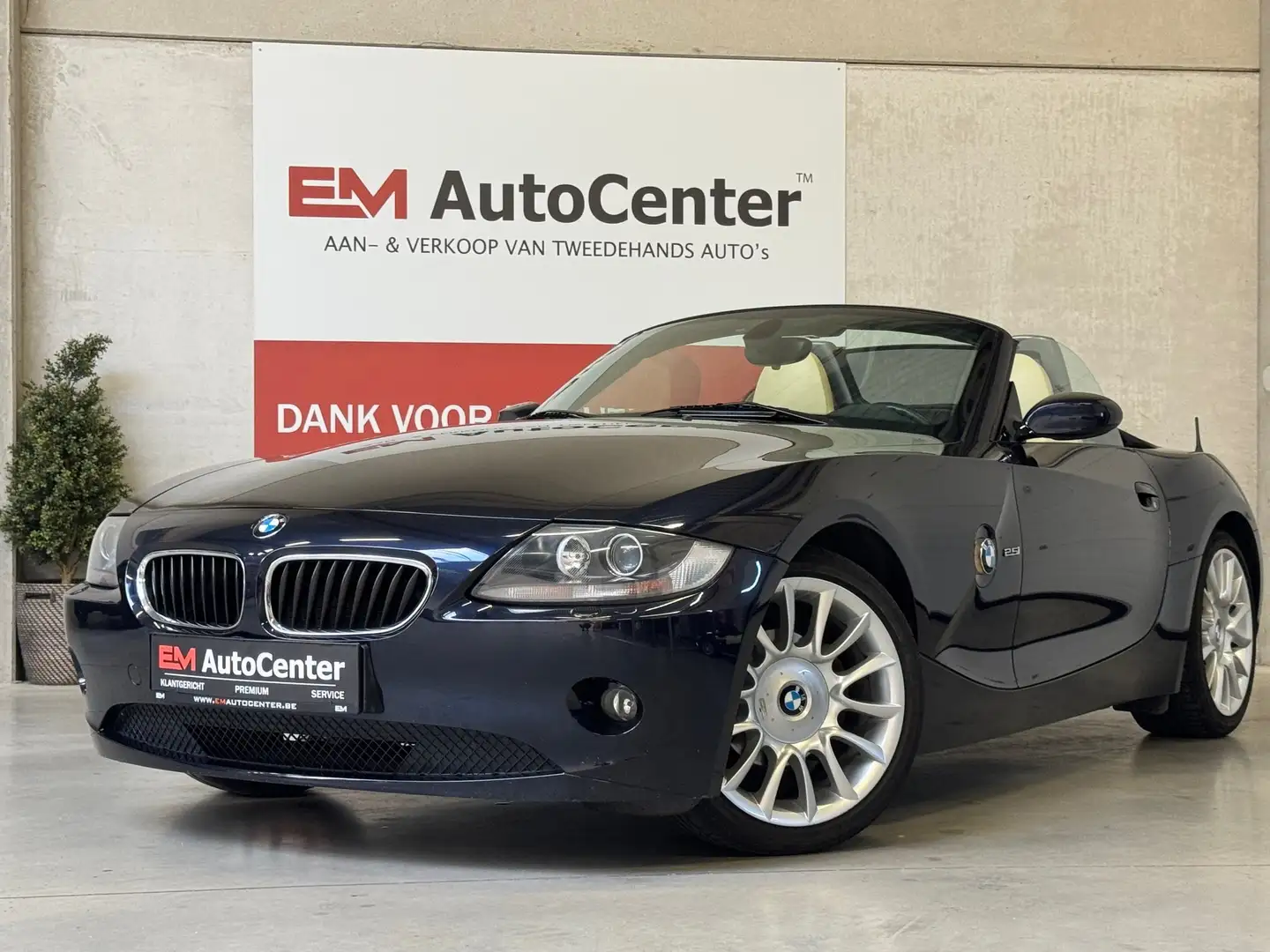 BMW Z4 Z4 roadster 2.5i "INDIVIDUAL" 6 Cilinder-Leder-AC Bleu - 1