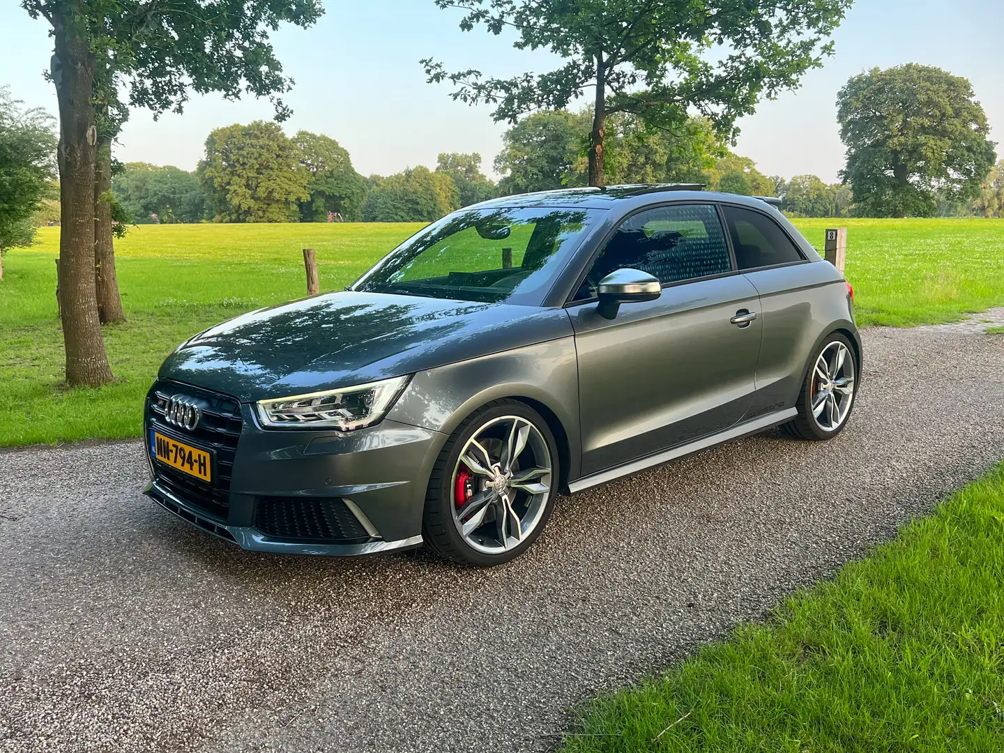 Audi S1 Quattro 2.0 TFSI Pro Line Plus Panoramadak Bose Grijs - 1