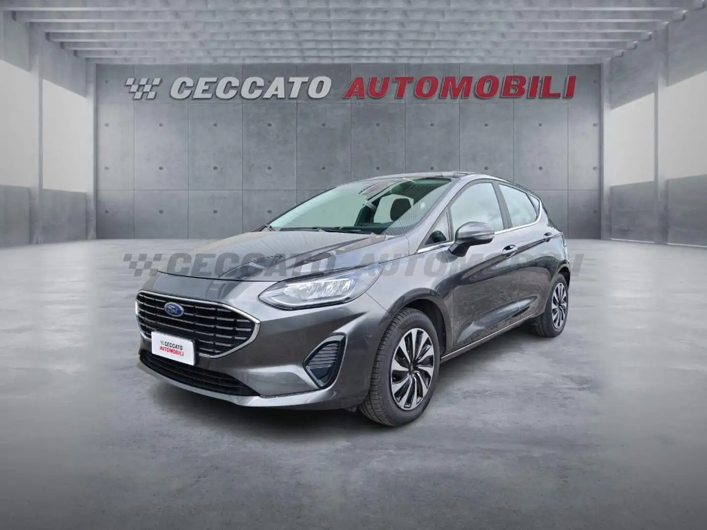 Ford Fiesta Fiesta 5p 1.1 Titanium 75cv Grigio - 1