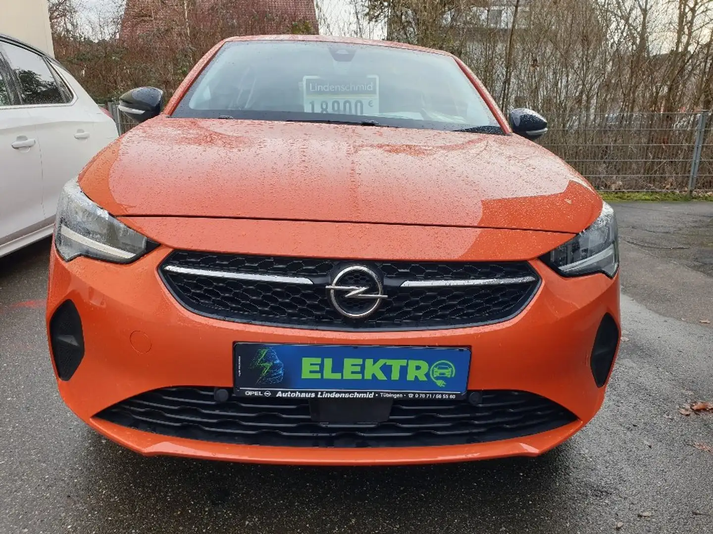 Opel Corsa Corsa-e Edition, Klimaautom., Andr. Auto/Apple Car Orange - 2