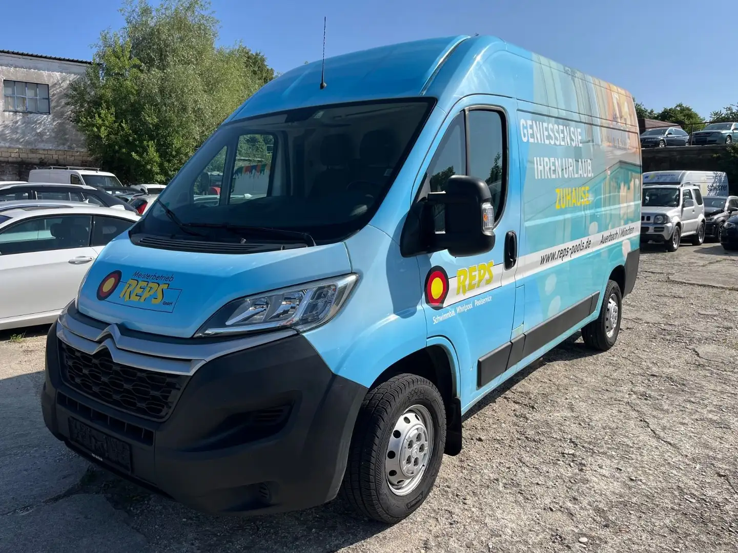 Citroen Jumper Grossraumkasten 35 L2H2 BlueHDi 160*KLIMA Blanc - 1