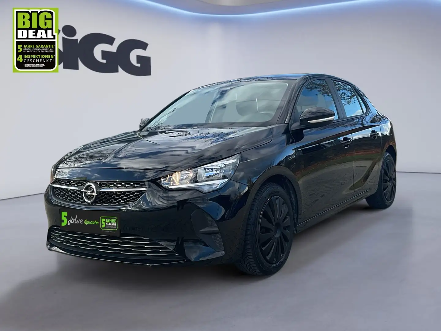 Opel Corsa 1.2 Edition NAV Tempomat Garantie Schwarz - 2