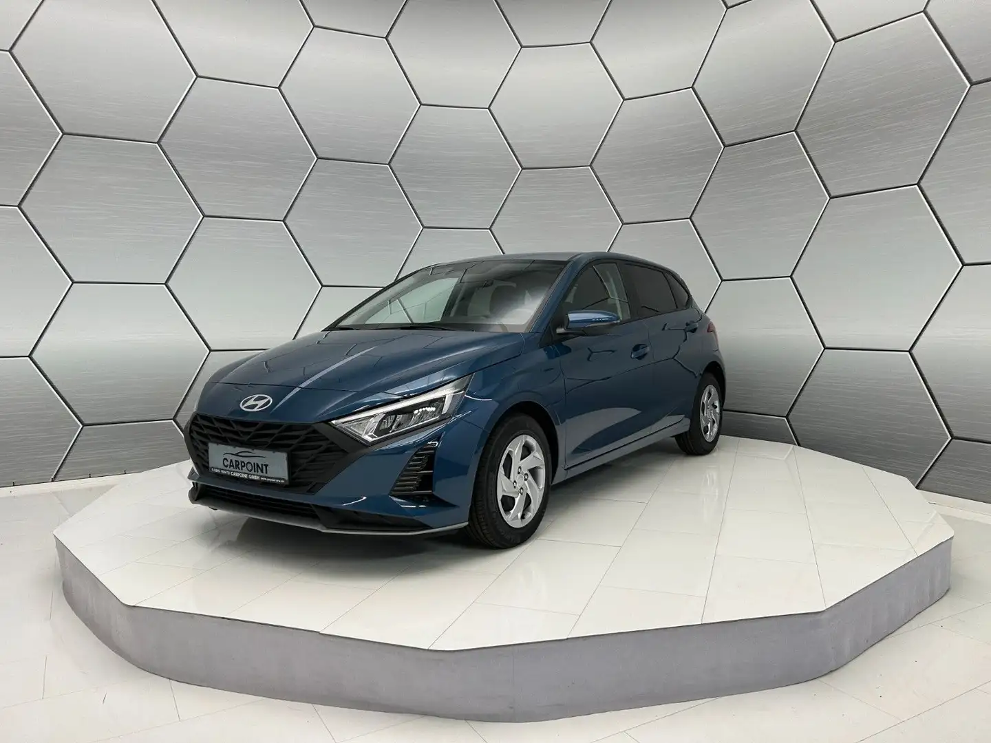 Hyundai i20 1.2 MPI GO Klima Kamera LED-Scheinwerfer SHZ Blau - 1