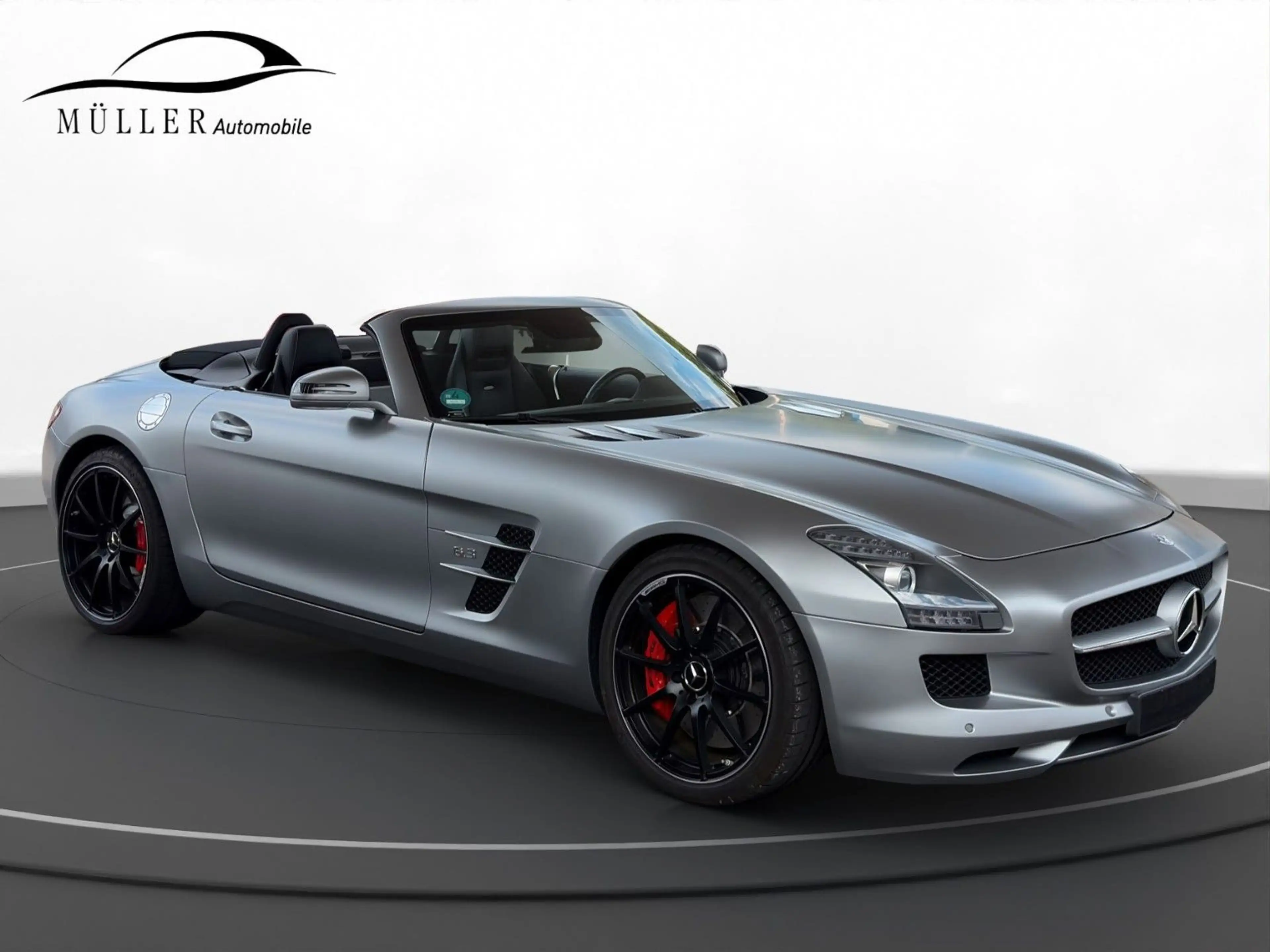 Mercedes-Benz SLS Roadster unfallfrei Allanitgrau magno — photo 6
