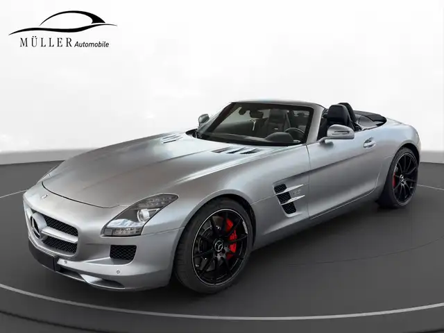 Mercedes-Benz SLS Roadster unfallfrei Allanitgrau magno