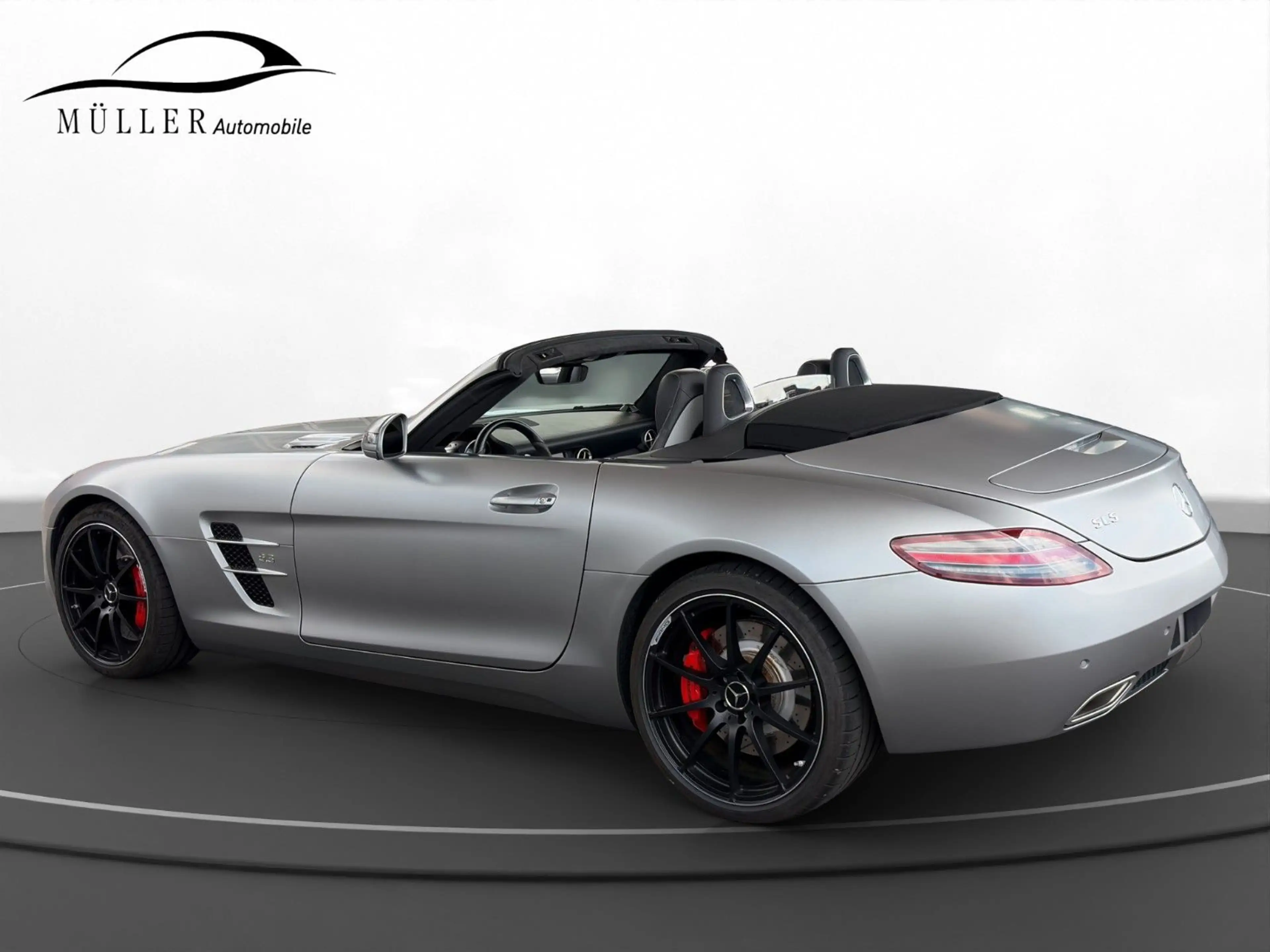 Mercedes-Benz SLS Roadster unfallfrei Allanitgrau magno — photo 3