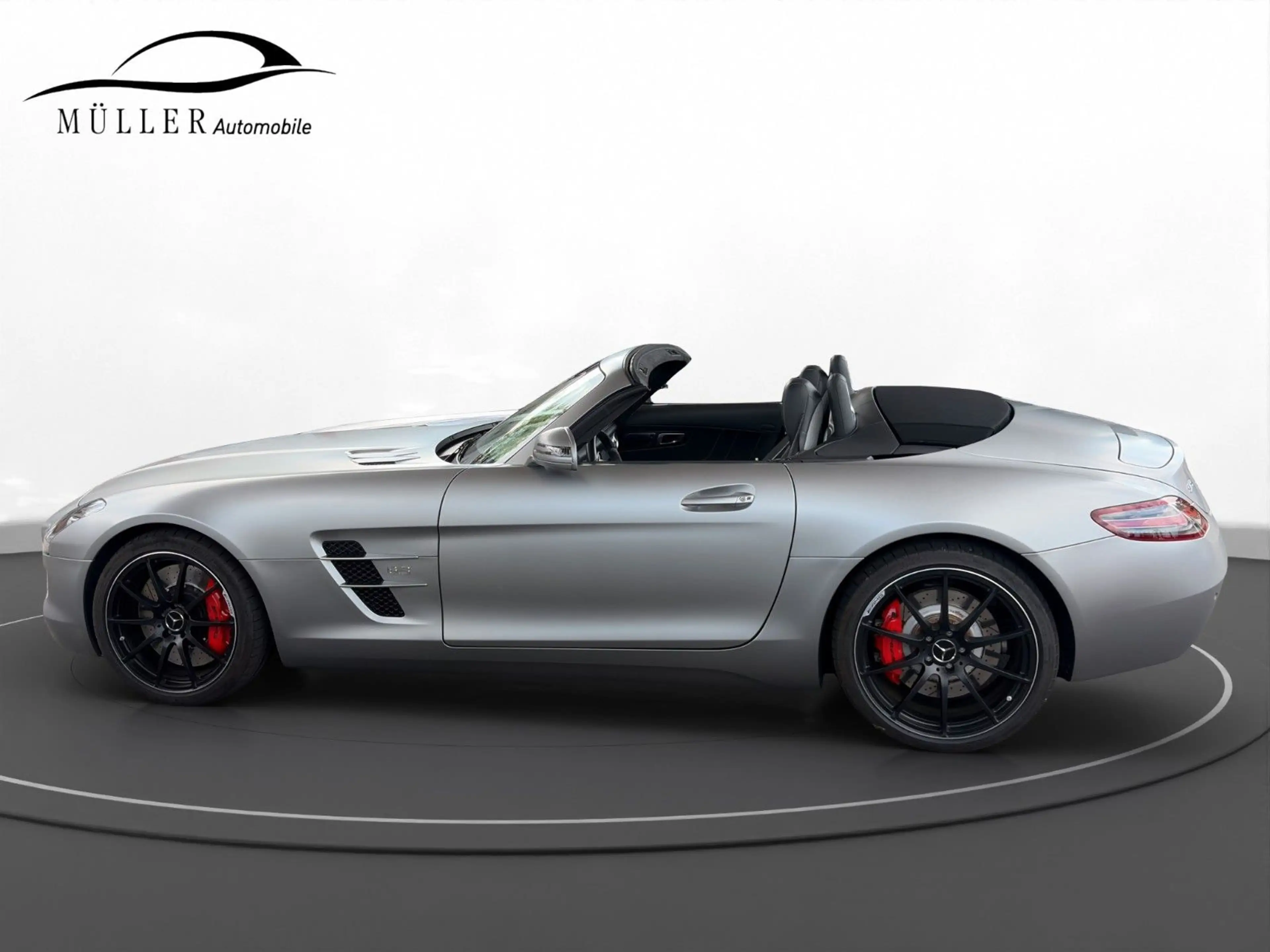 Mercedes-Benz SLS Roadster unfallfrei Allanitgrau magno — photo 2