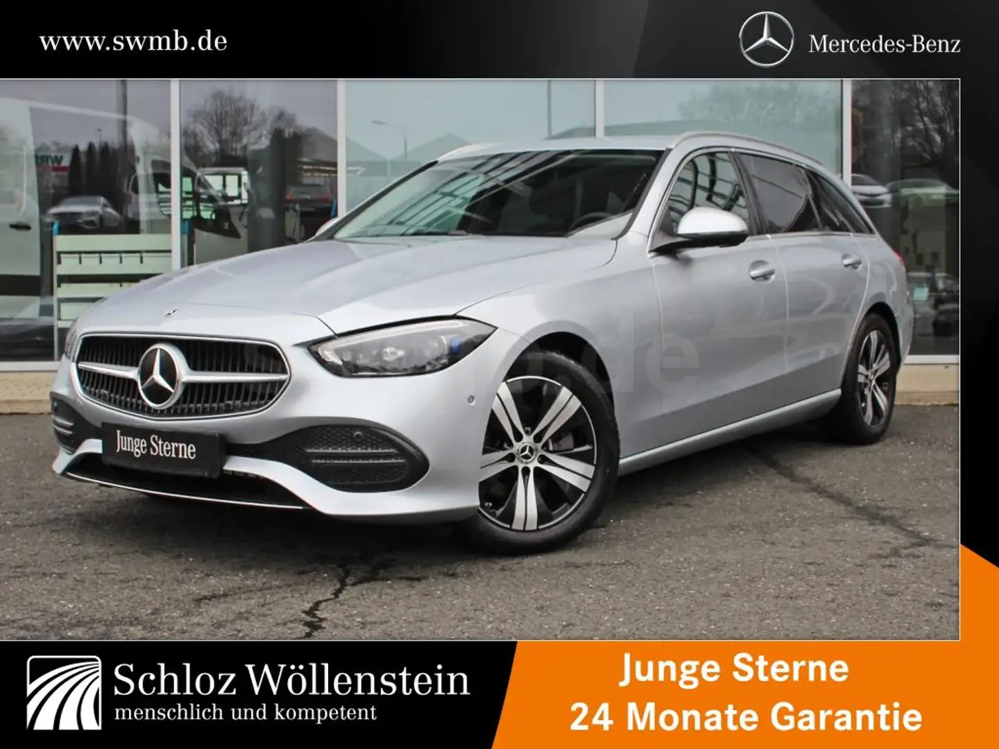 Mercedes-Benz C 200 4M T Avantgarde/DigitalLight/Sitzklima/Cam Zilver - 1