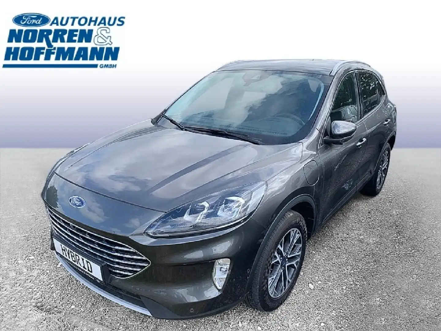 Ford Kuga Plug-In Hybrid Titanium Grijs - 1