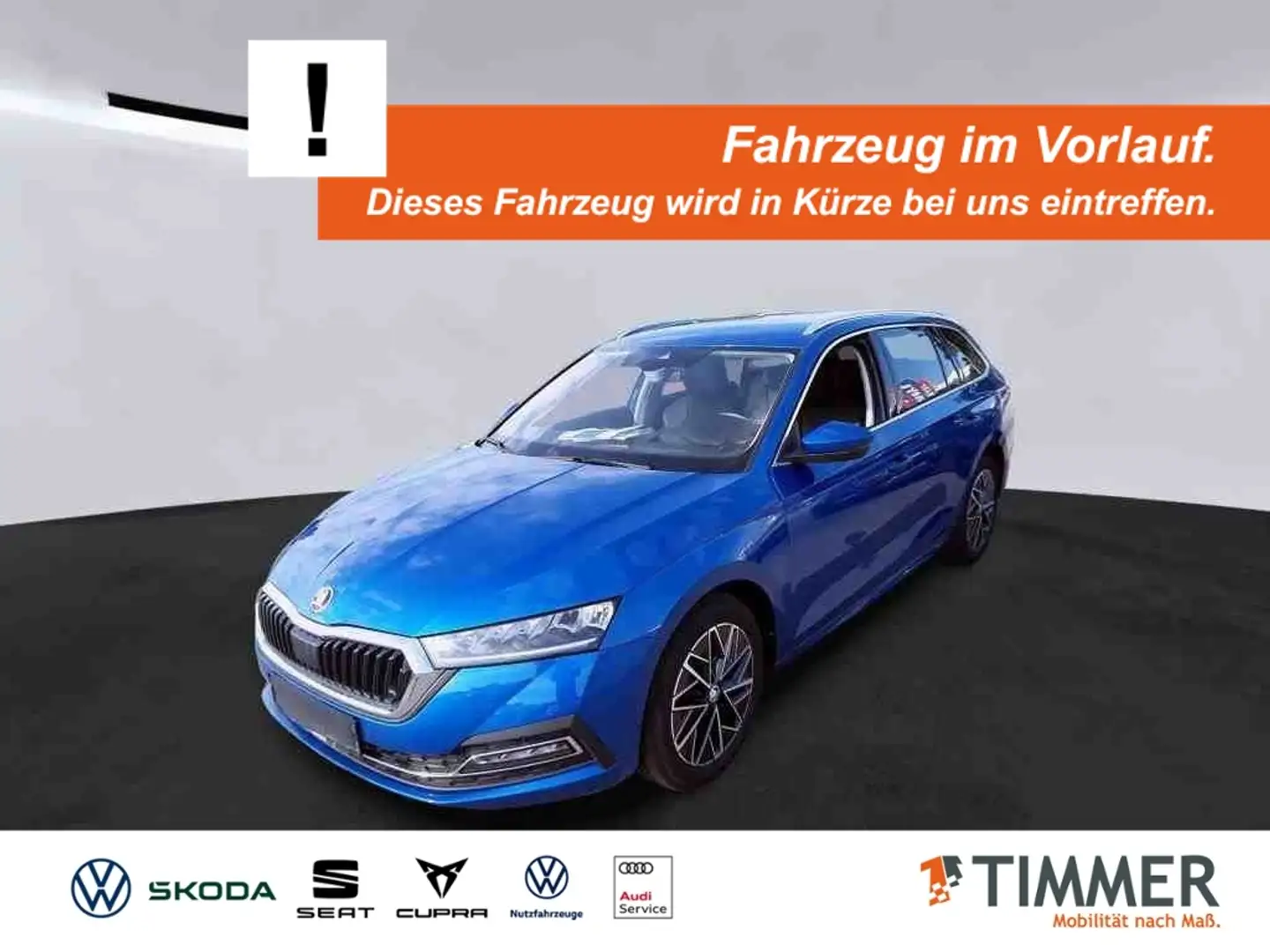 Skoda Octavia Combi 2.0 TDI DSG STYLE *AHK *LED *ACC *HuD *LEDE Blau - 1