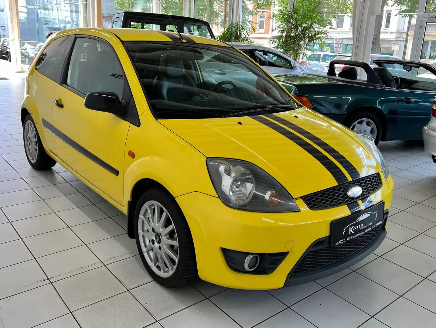 Ford Fiesta 1,6 TDCi Sport HU 12.2023 kein TÜV !! Żółty - 2