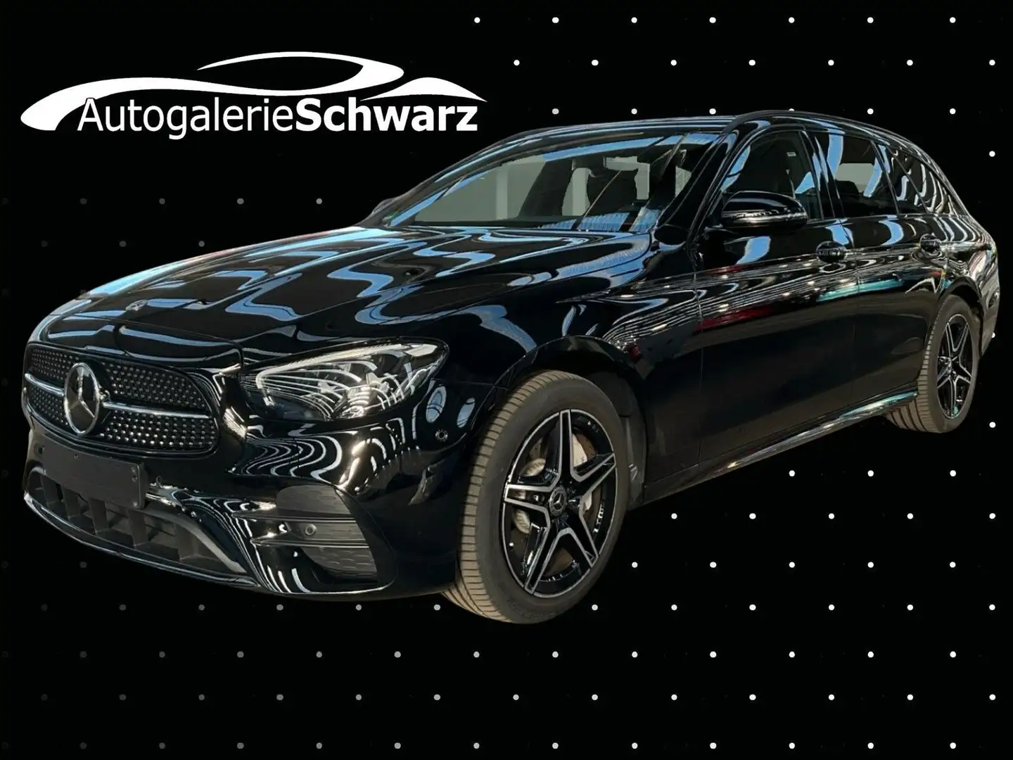 Mercedes-Benz E 300 e T 9G AMG NIGHT DIST+TOTW AUGR+KAM AMB AHK Noir - 1