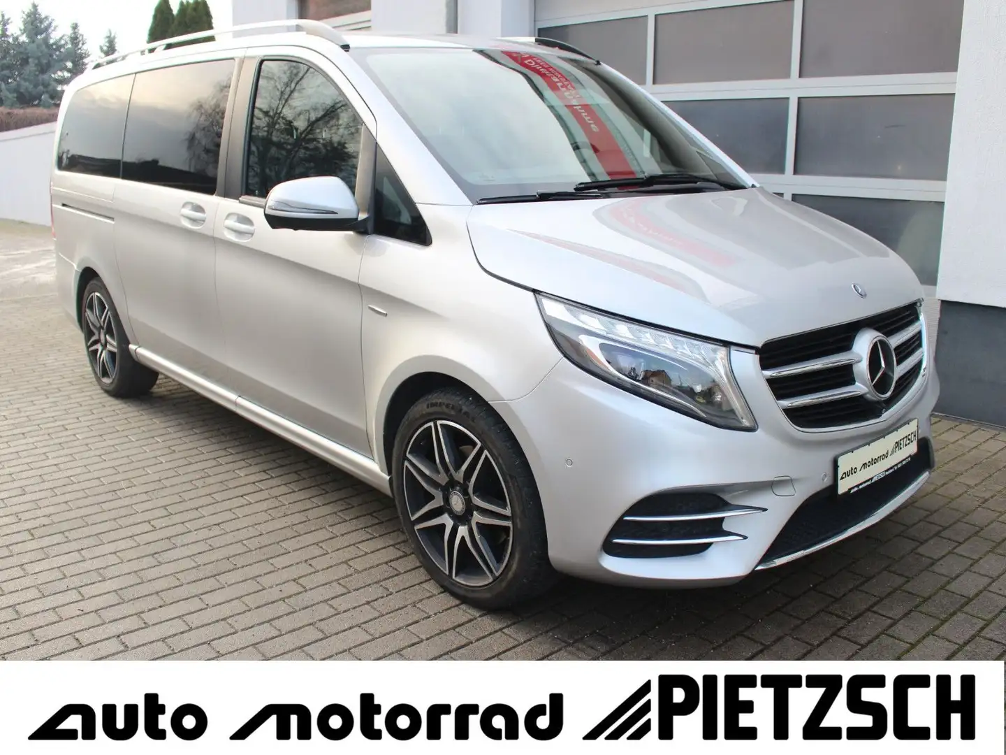 Mercedes-Benz V 220 CDI Avantgarde lang Burmester LED Pano AHK Silber - 1