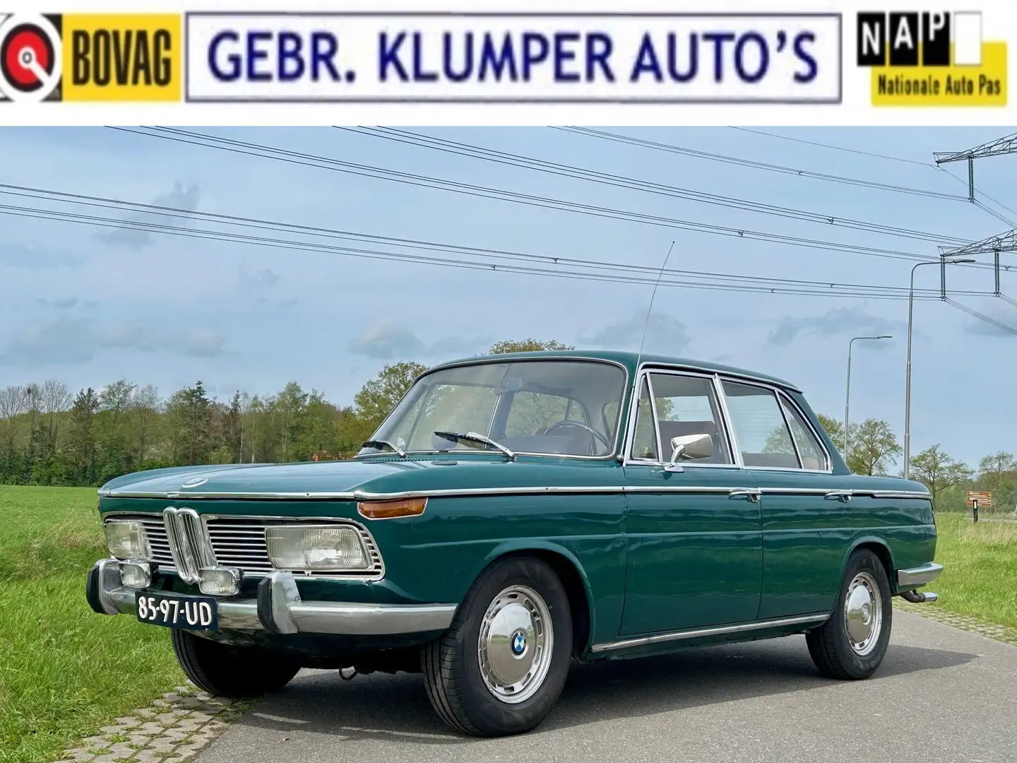 BMW 2000, NL-Auto, 3e Eigenaar! Zeer nette oldtimer Grün - 1