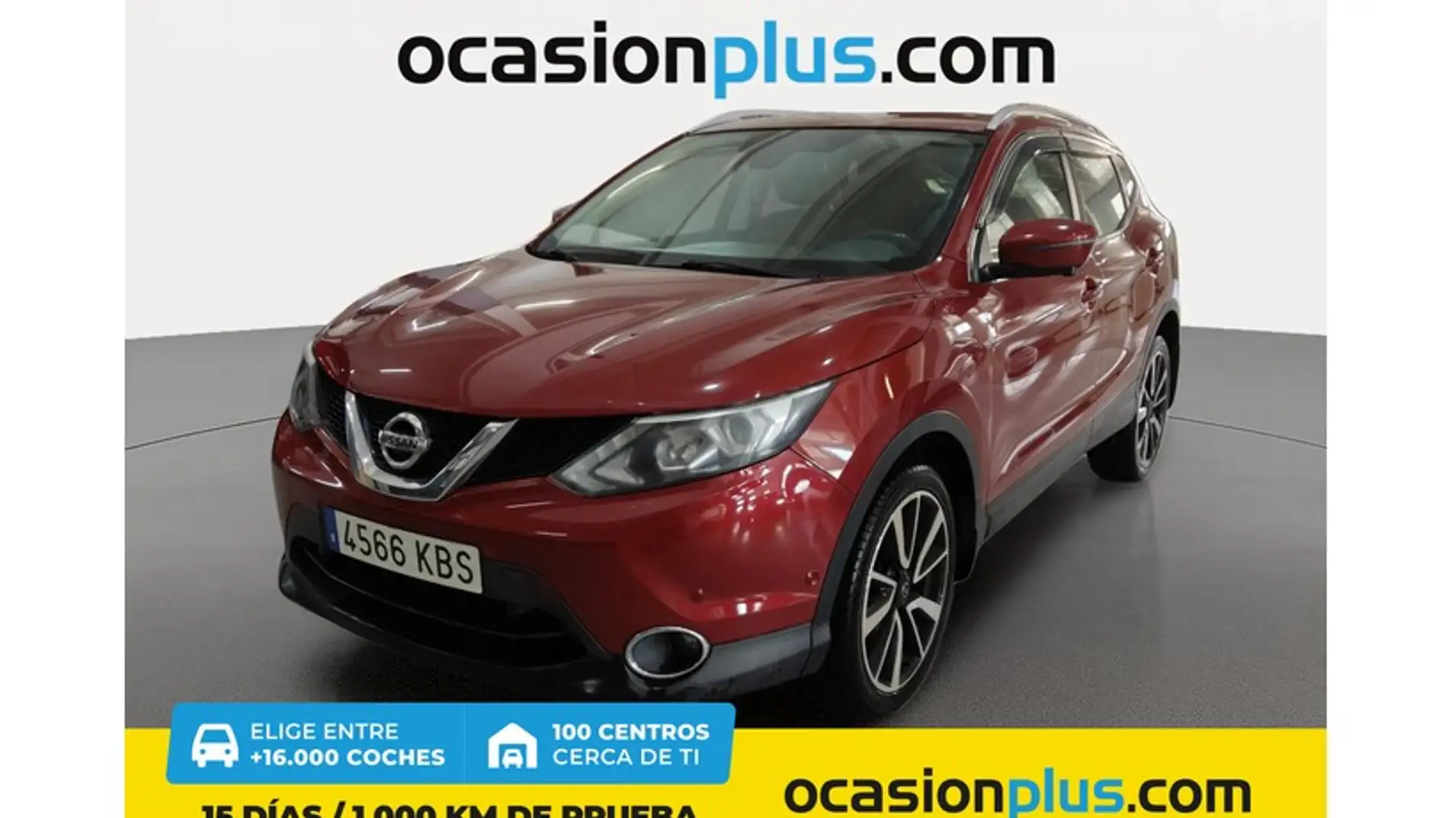Nissan Qashqai 1.6 DIG-T Tekna 4x2 Rojo - 1