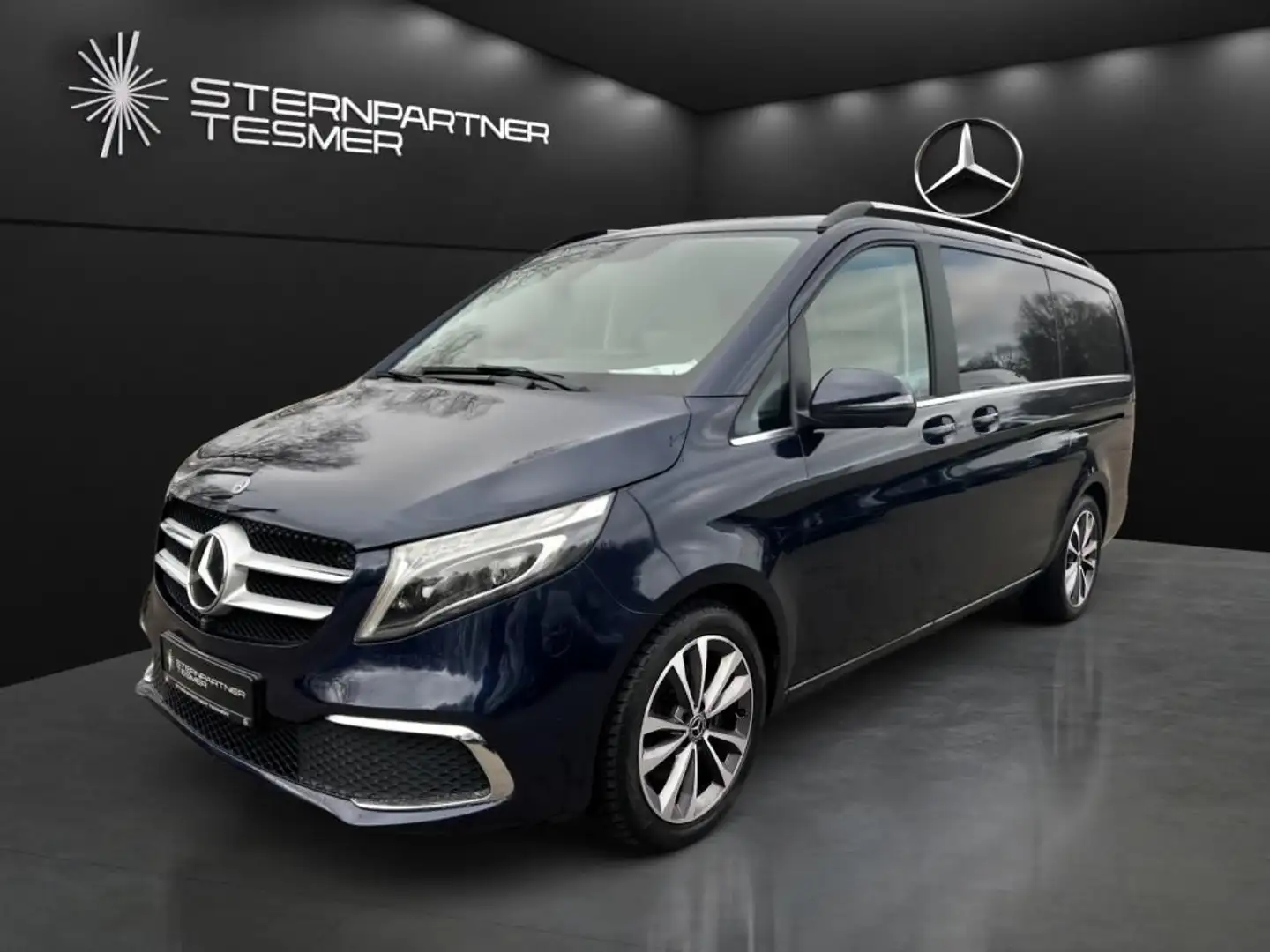 Mercedes-Benz V 250 d Lang LANG+PANO+360°+BURM.+DISTRONIC Blau - 2