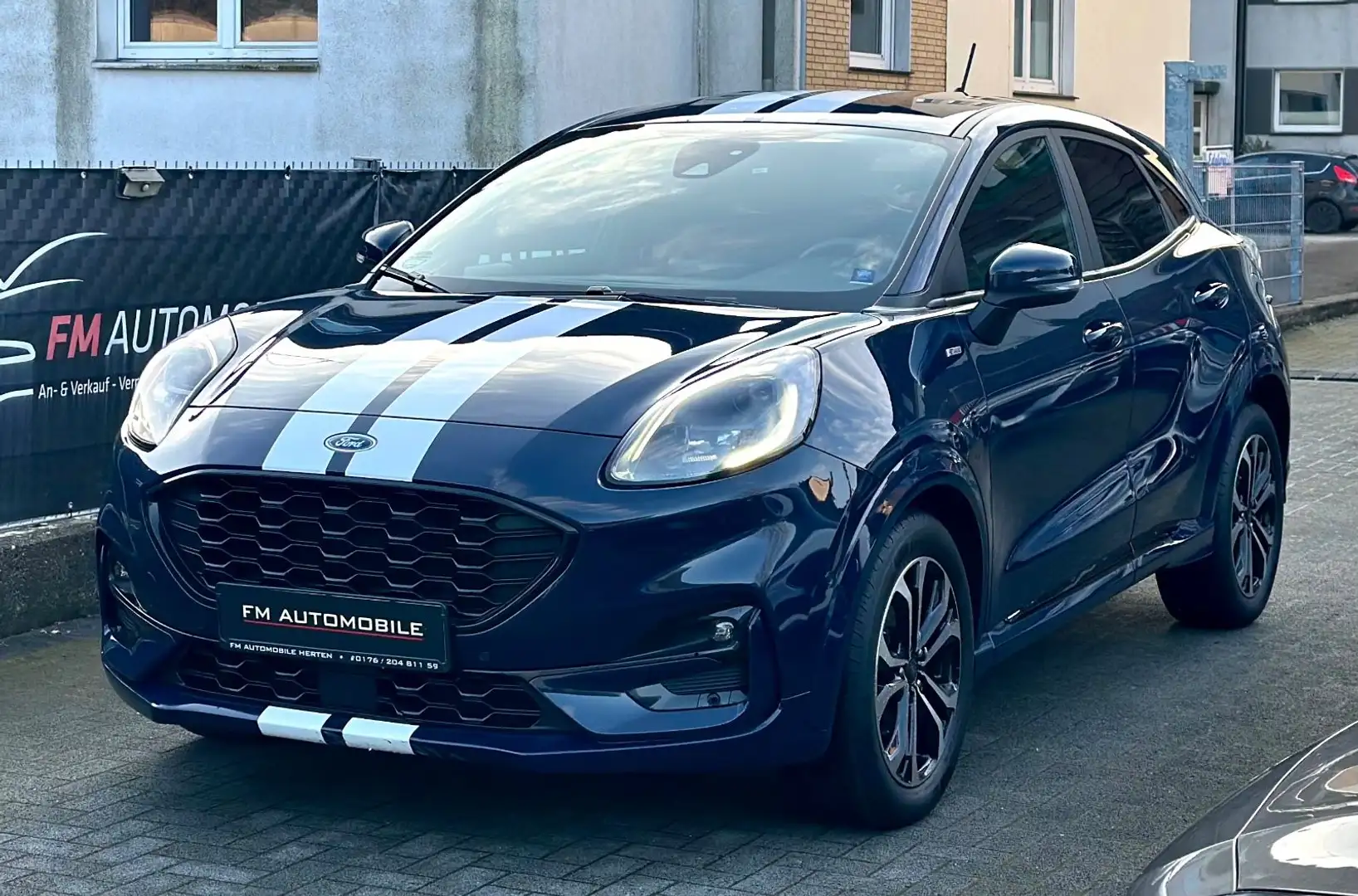 Ford Puma PUMA ST-LINE 1.5 ECOBLUE TDCI *1.HAND*LED*EURO6D Blau - 2
