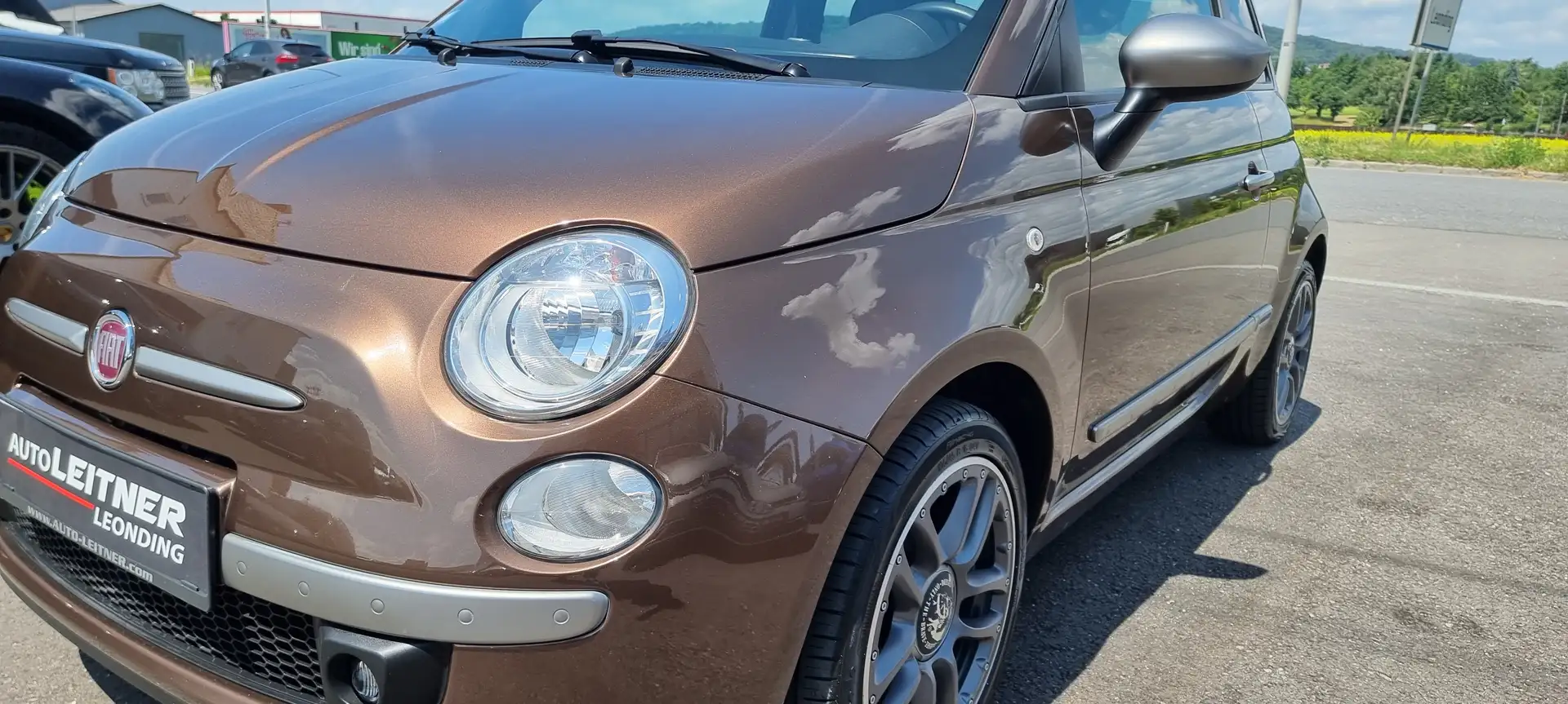 Fiat 500 1,2 by Diesel Dualogic Braun - 2