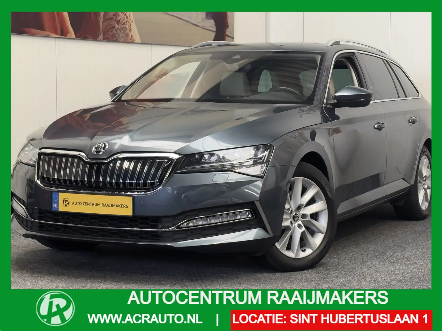 Skoda Superb 1.4 TSI iV PHEV BUSINESS EDITION PLUS PANORAMADAK Grijs - 1