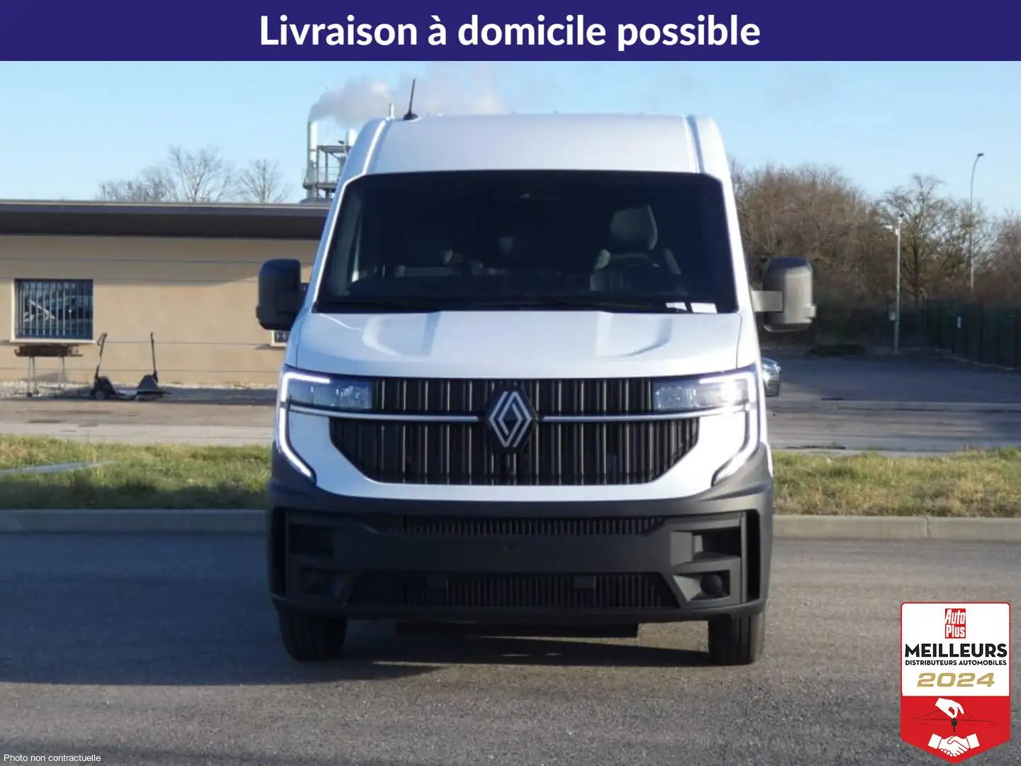 Renault Master MASTER FOURGON NOUVEAU TRAC 3T5 L3H2 BLUE DCI 150  Blanc - 2