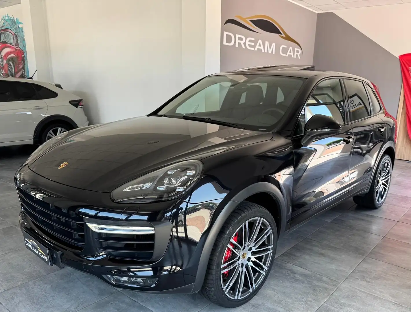 Porsche Cayenne Cayenne 4.8 Turbo tiptronic Noir - 1