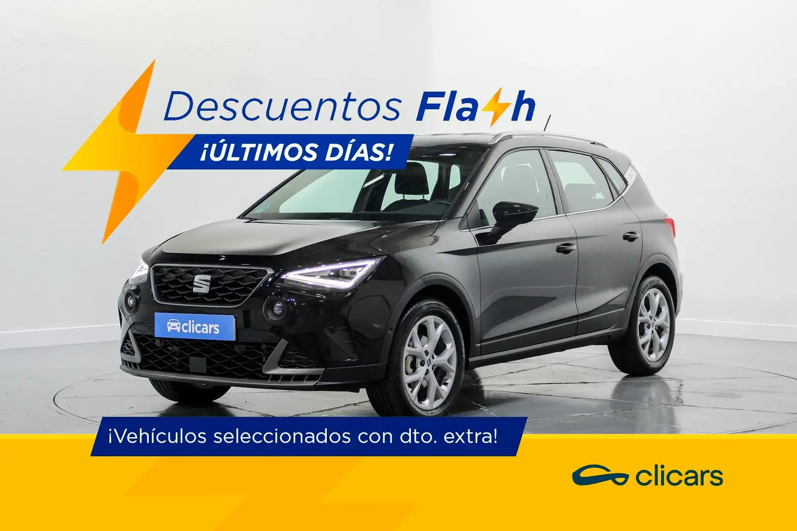 SEAT Arona 1.0 TSI S&S FR DSG7 XM 115 Negro - 1