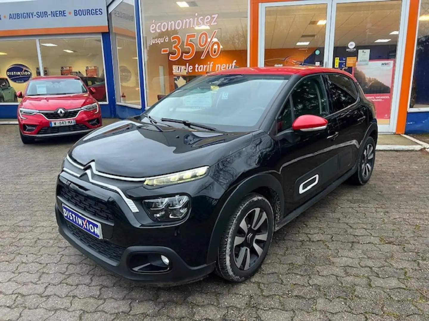 Citroen C3 Shine - 1.2  - 110 -  EAT6 - Radars Arrière + MirrorLink Schwarz - 1